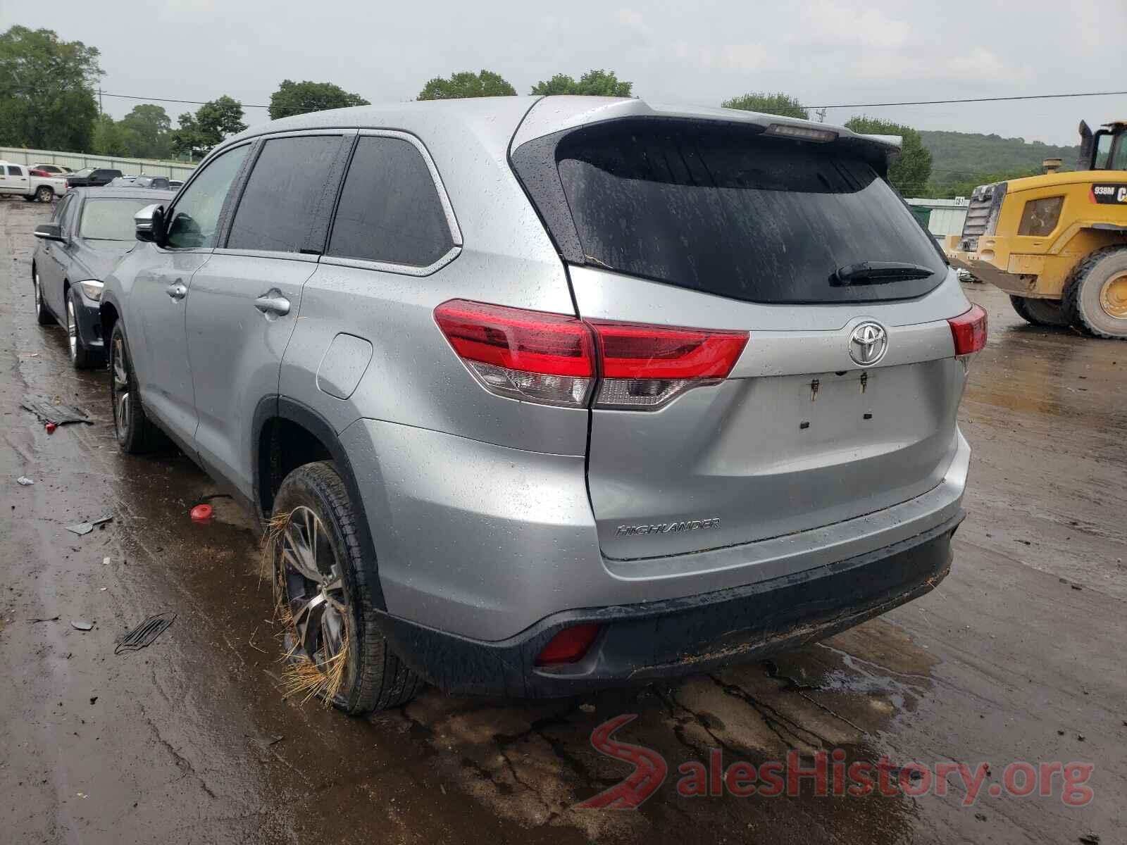 5TDZZRFH7KS298285 2019 TOYOTA HIGHLANDER