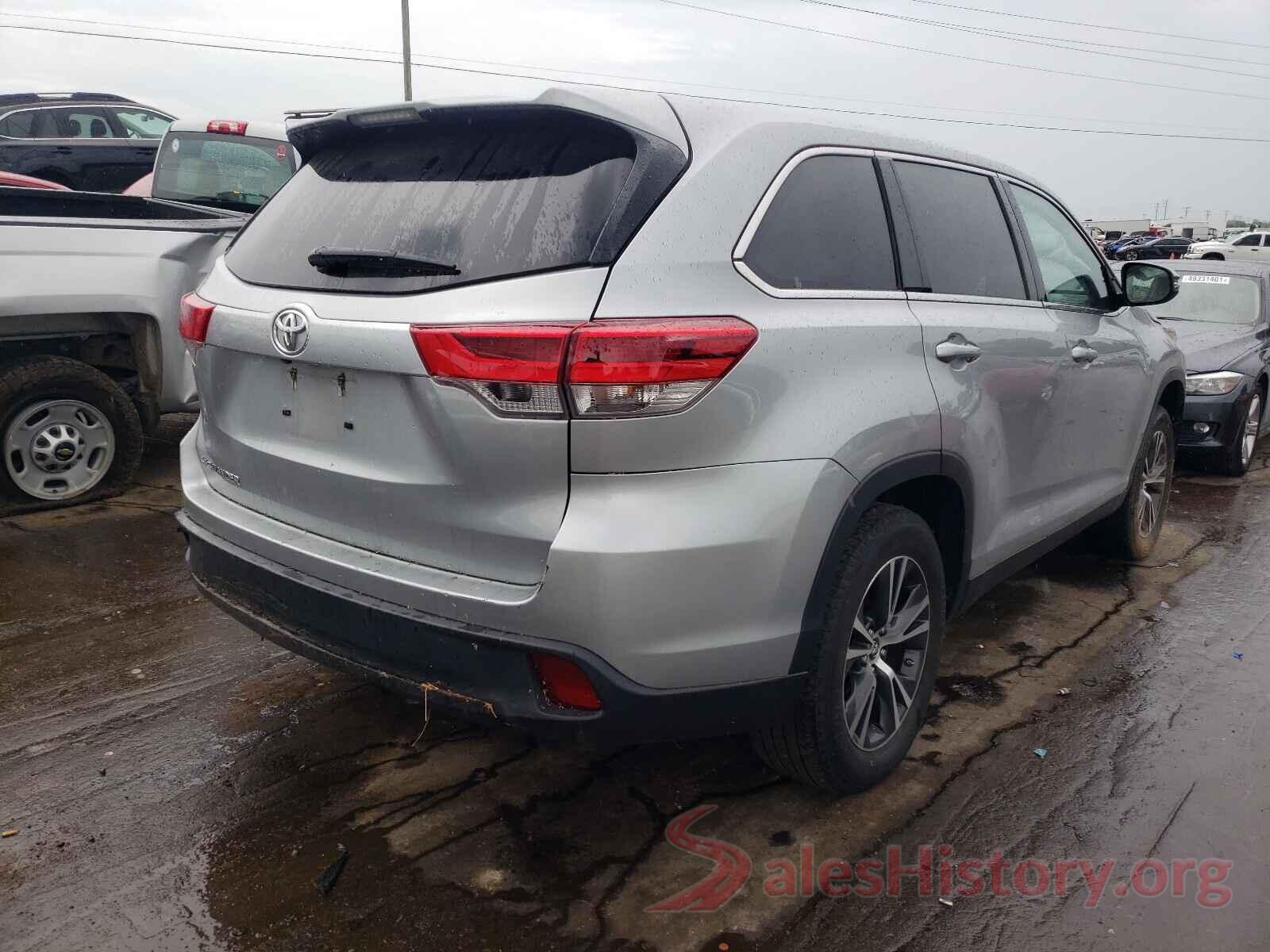 5TDZZRFH7KS298285 2019 TOYOTA HIGHLANDER