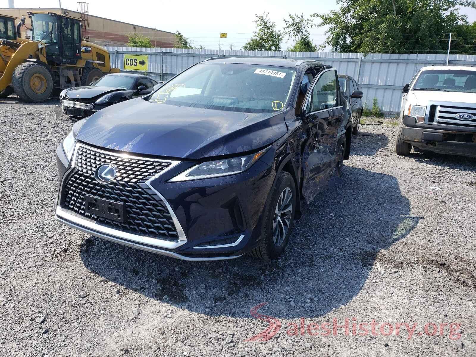 2T2HGMDAXMC061839 2021 LEXUS RX450