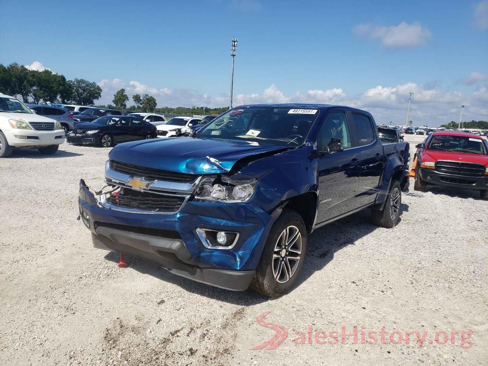 1GCGSCEN2K1109880 2019 CHEVROLET COLORADO