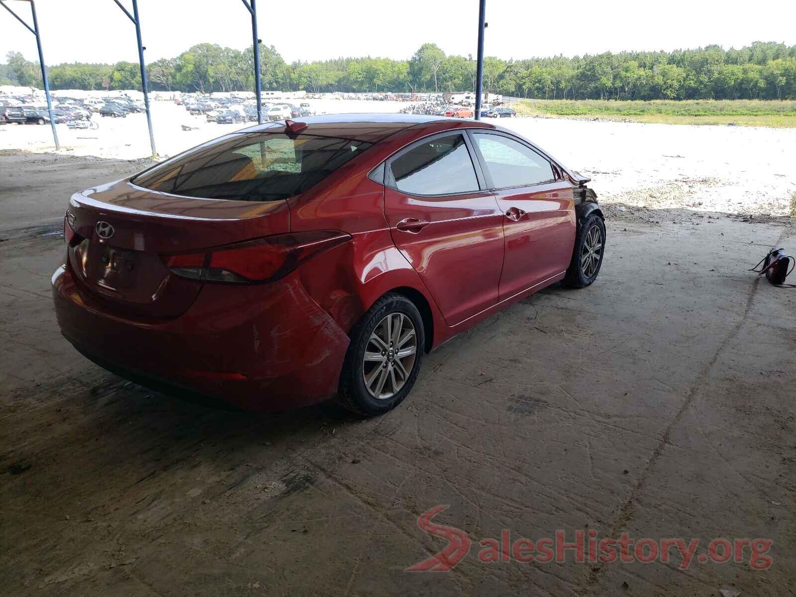 5NPDH4AE2GH657116 2016 HYUNDAI ELANTRA