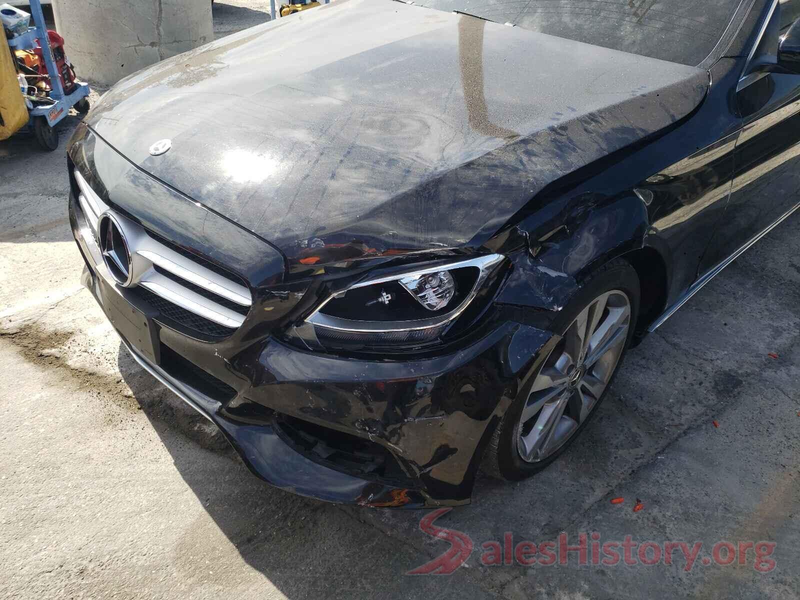 55SWF4JBXHU223965 2017 MERCEDES-BENZ C-CLASS