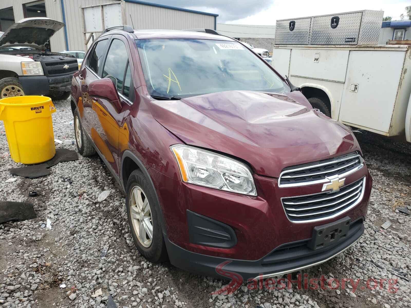 3GNCJLSB3GL250511 2016 CHEVROLET TRAX