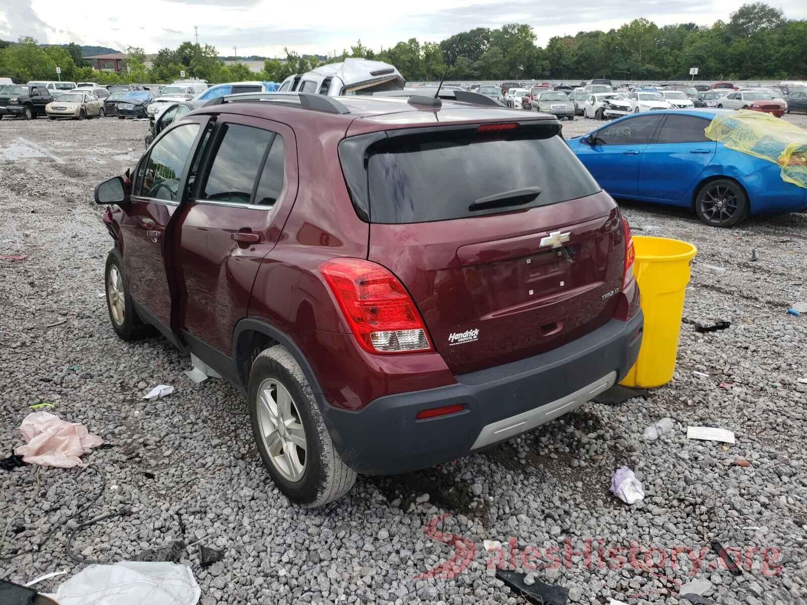 3GNCJLSB3GL250511 2016 CHEVROLET TRAX