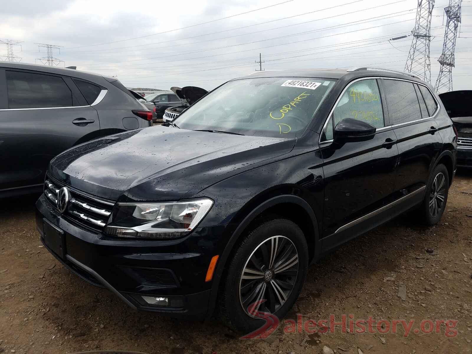 3VV3B7AX6JM032883 2018 VOLKSWAGEN TIGUAN