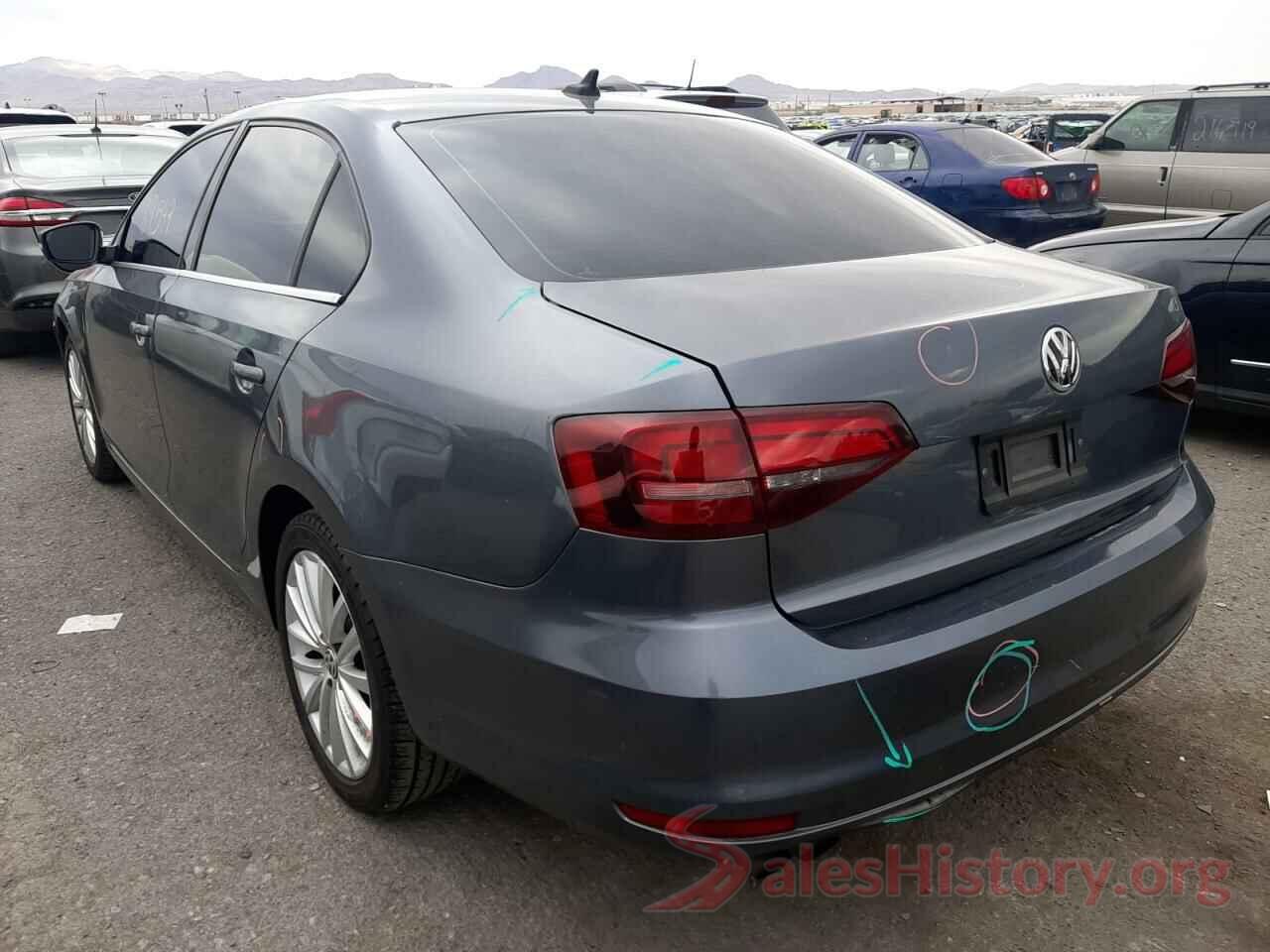 3VWL17AJXGM332283 2016 VOLKSWAGEN JETTA