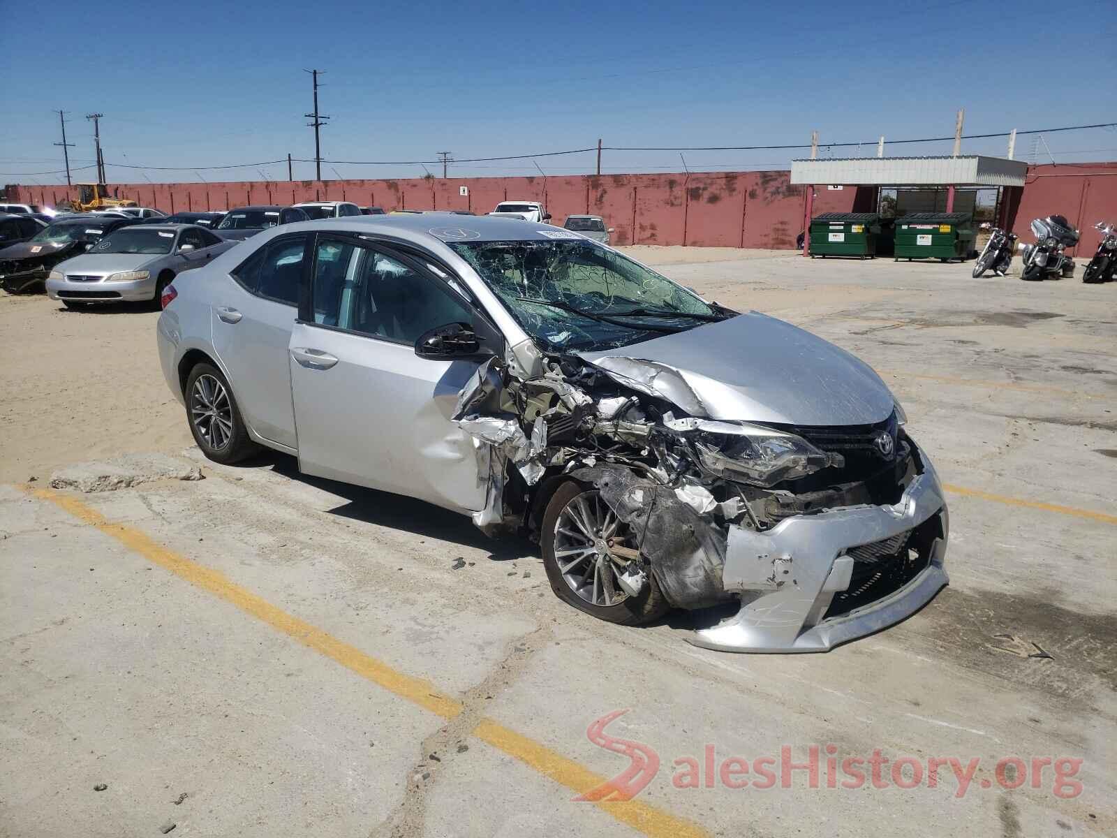 5YFBURHE0GP451009 2016 TOYOTA COROLLA