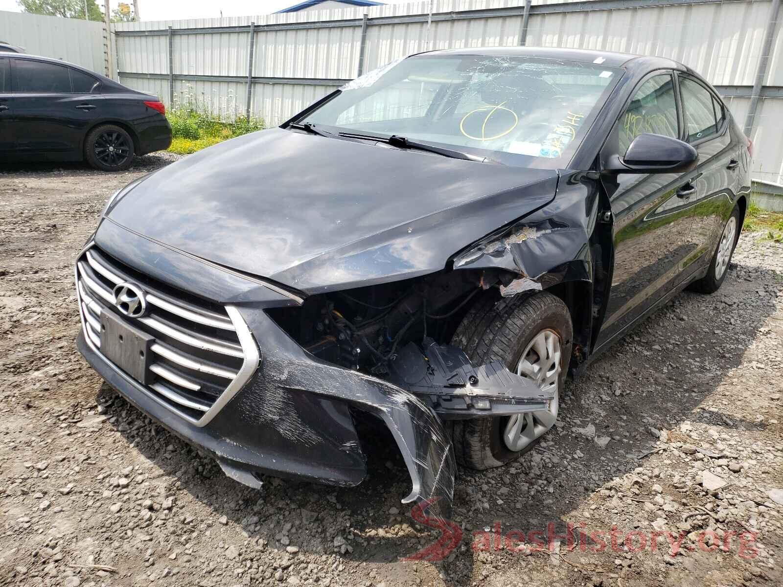 5NPD74LF5HH054039 2017 HYUNDAI ELANTRA