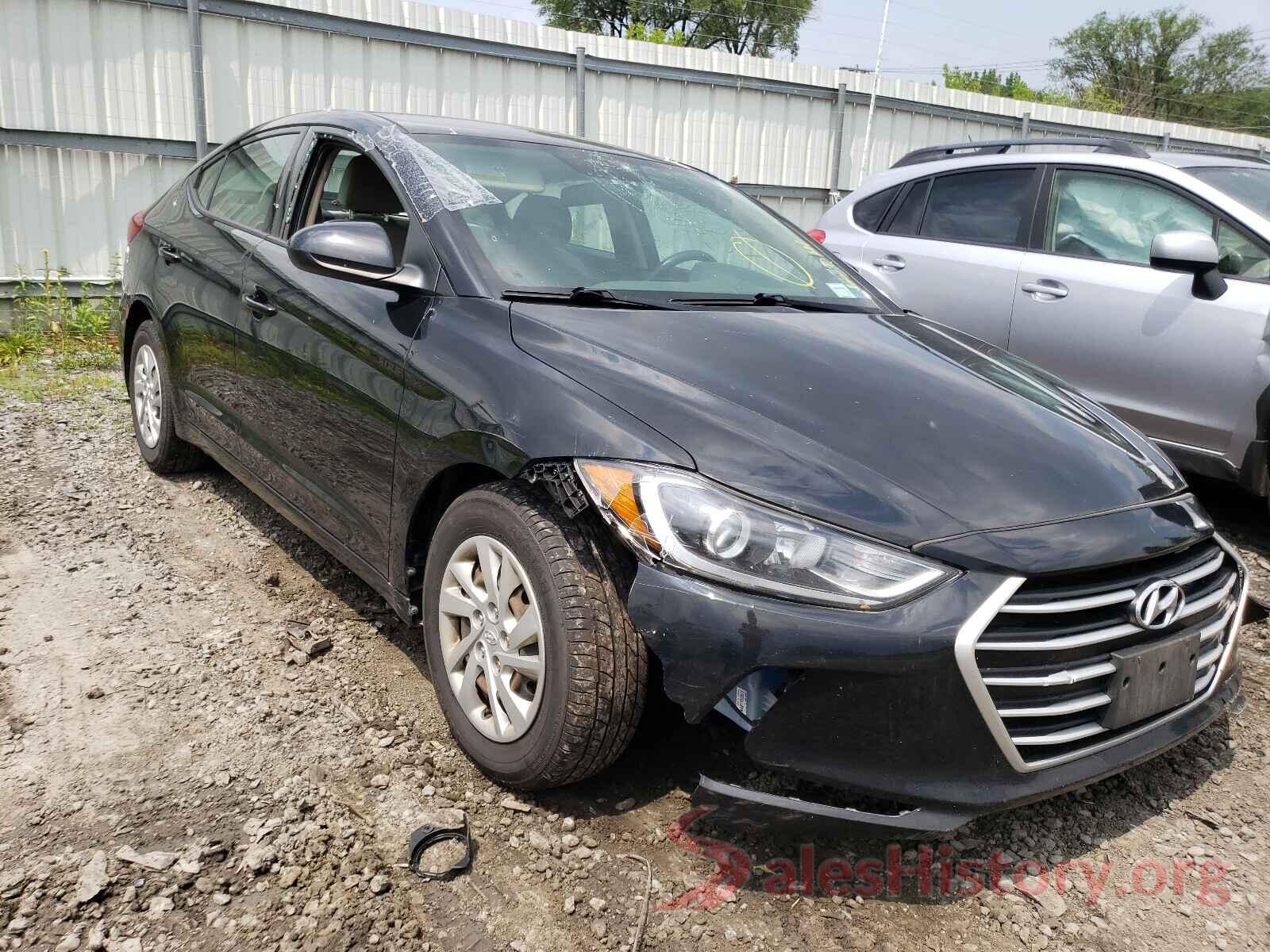 5NPD74LF5HH054039 2017 HYUNDAI ELANTRA