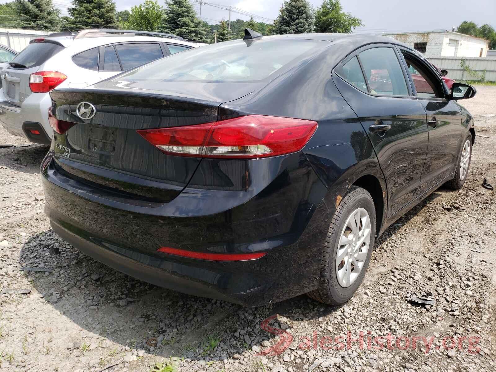 5NPD74LF5HH054039 2017 HYUNDAI ELANTRA