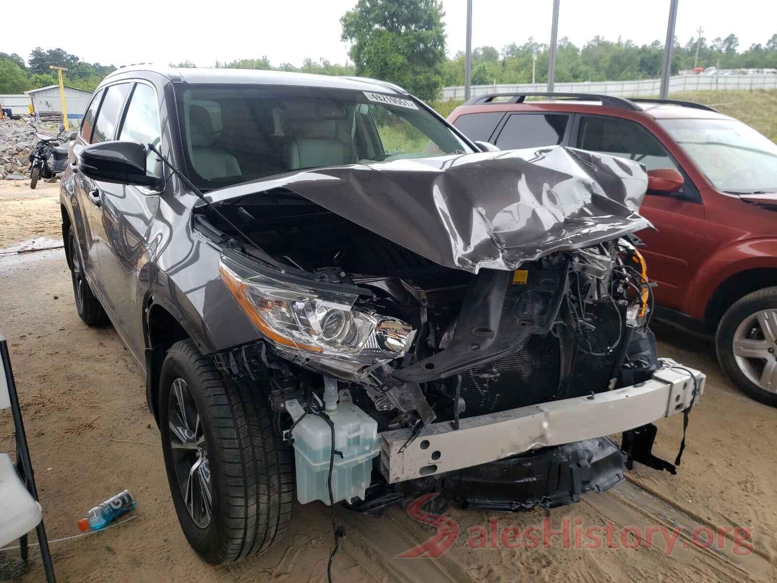 5TDKKRFH7GS503262 2016 TOYOTA HIGHLANDER