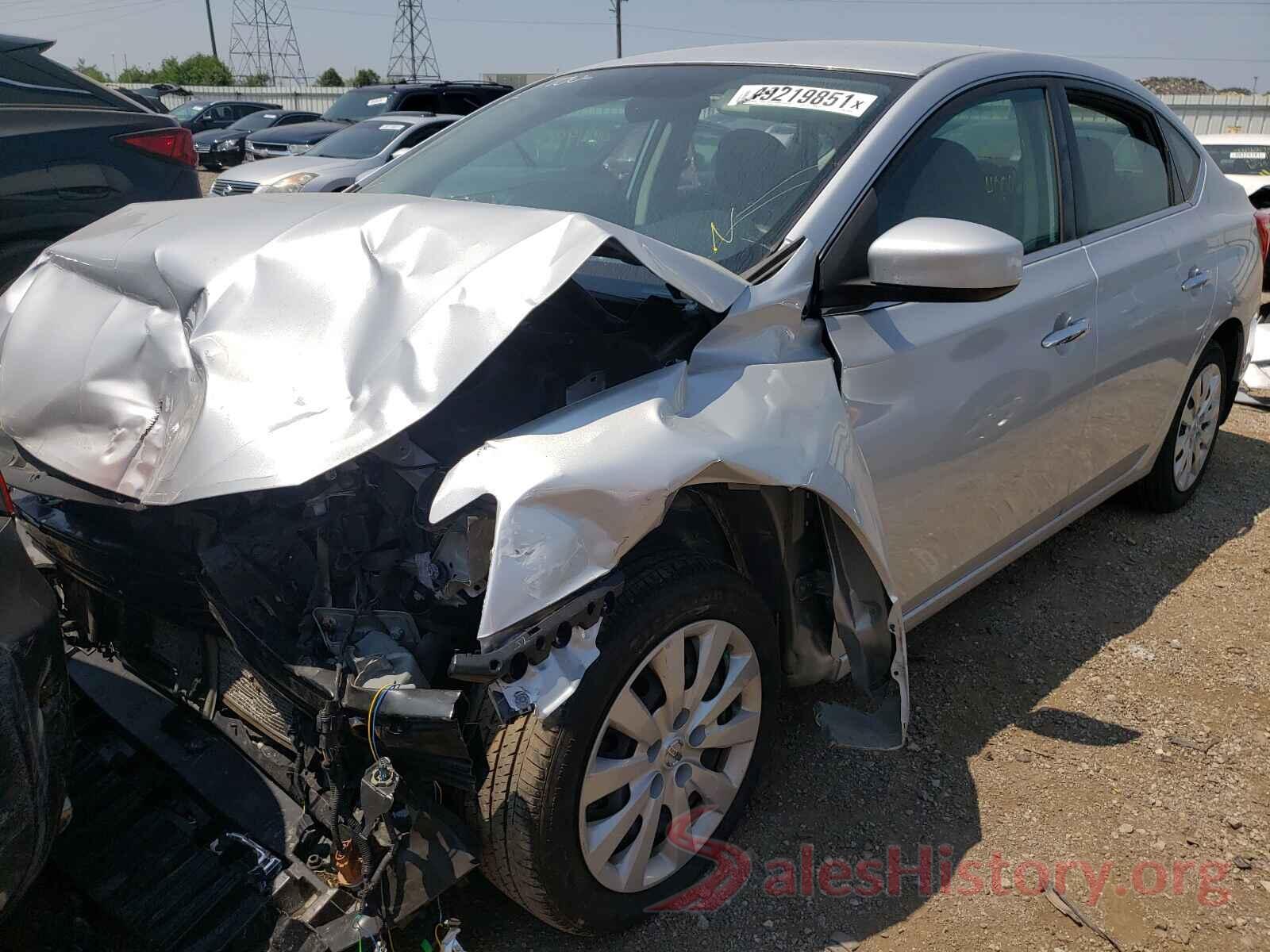 3N1AB7AP7KY264928 2019 NISSAN SENTRA