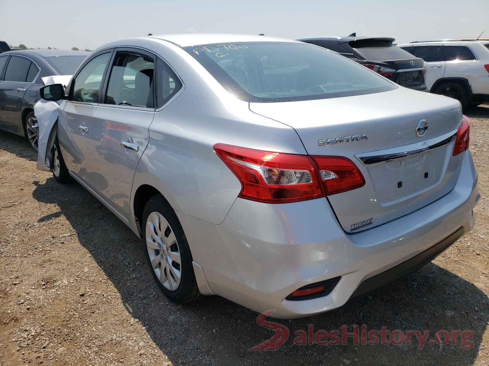 3N1AB7AP7KY264928 2019 NISSAN SENTRA