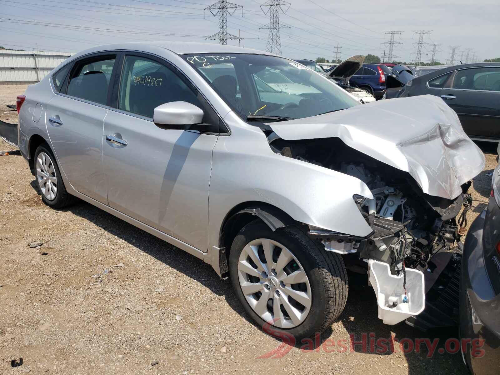 3N1AB7AP7KY264928 2019 NISSAN SENTRA