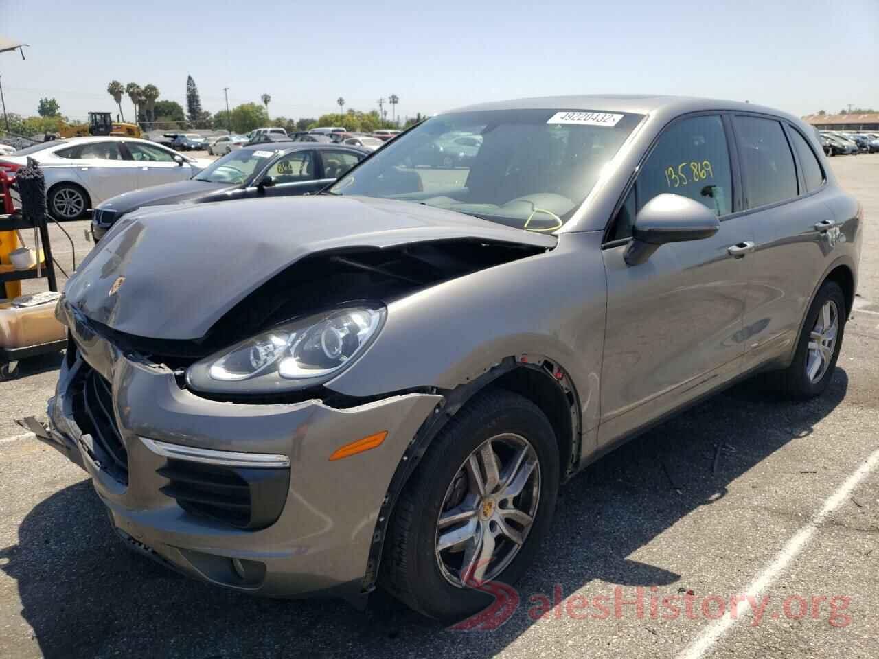 WP1AA2A21GKA15598 2016 PORSCHE CAYENNE