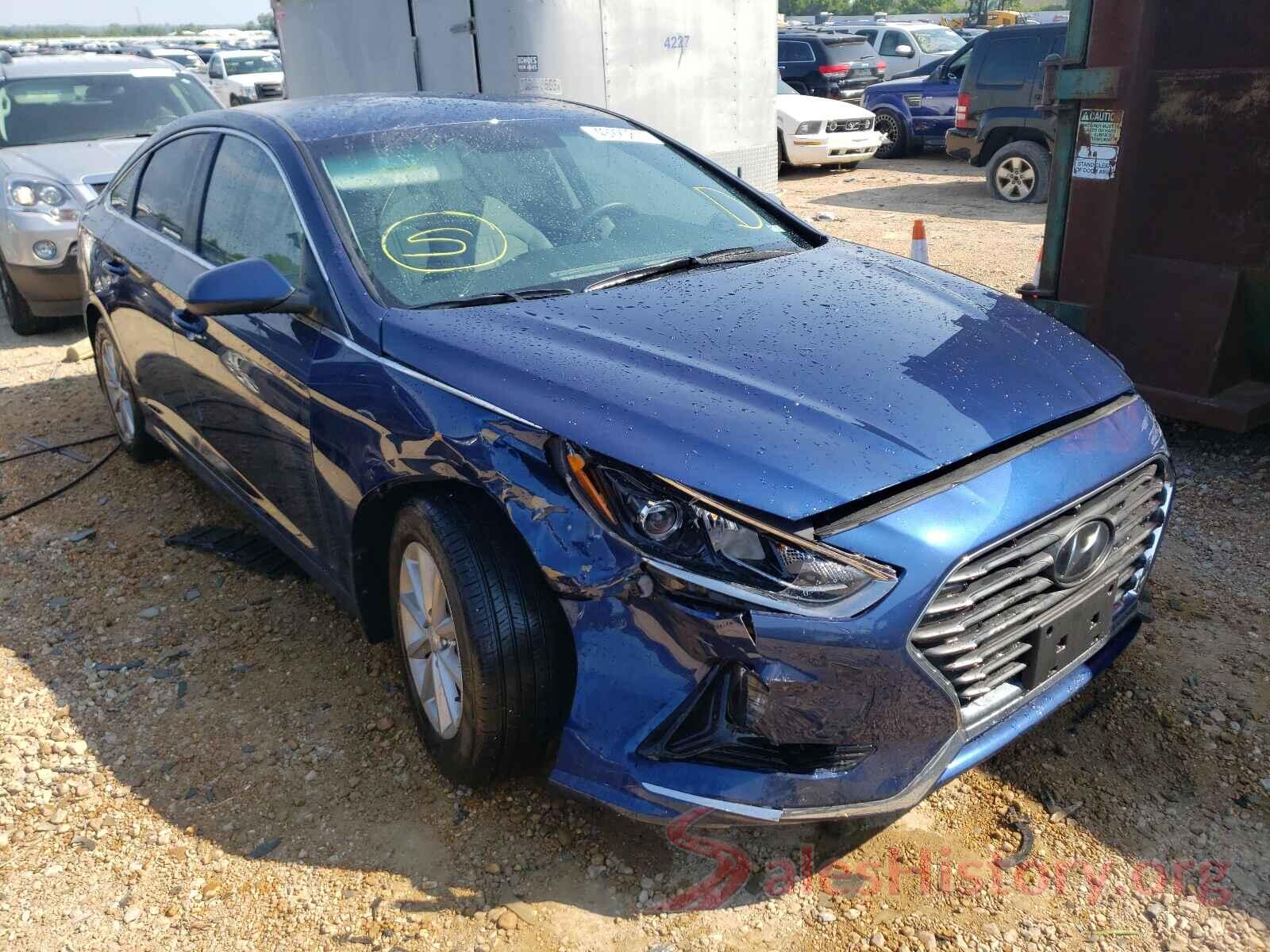 5NPE24AFXKH814334 2019 HYUNDAI SONATA