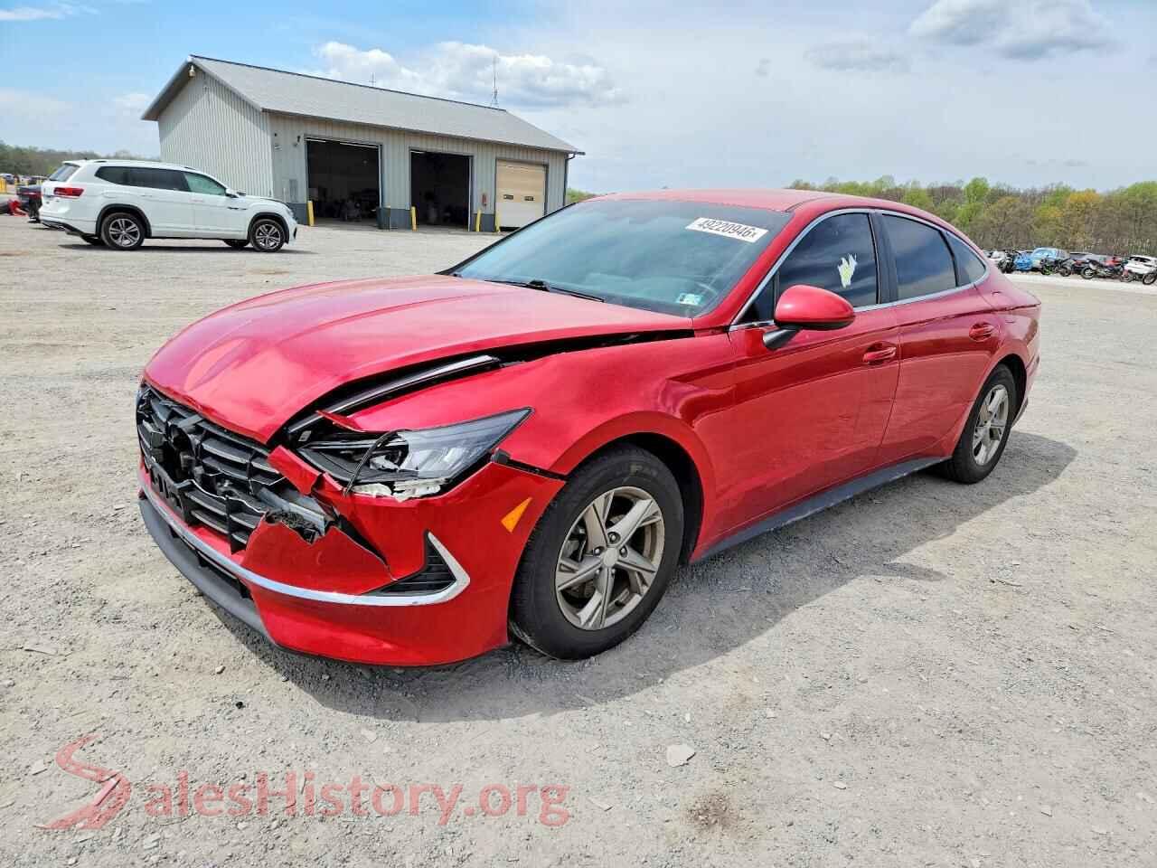 2021 HYUNDAI SONATA VIN 5NPEG4JA0MH131289, auction photo
