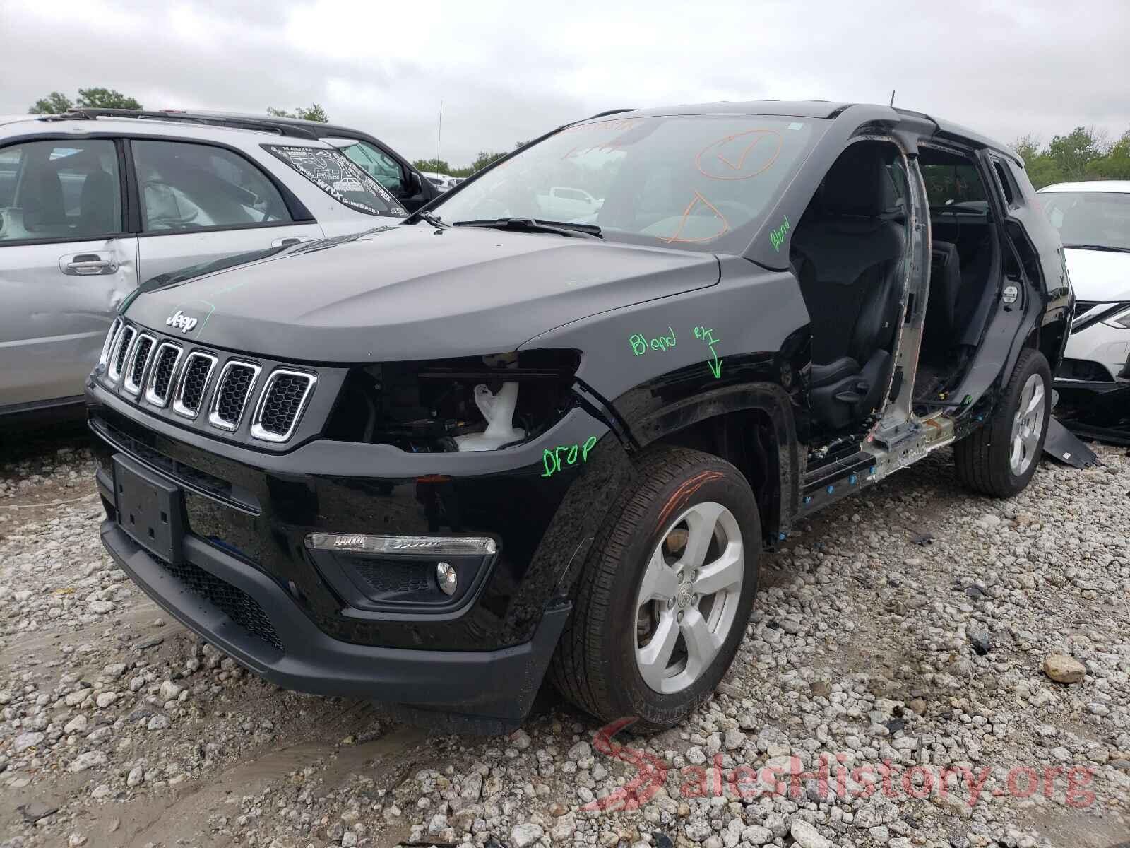 3C4NJDBB6LT219478 2020 JEEP COMPASS