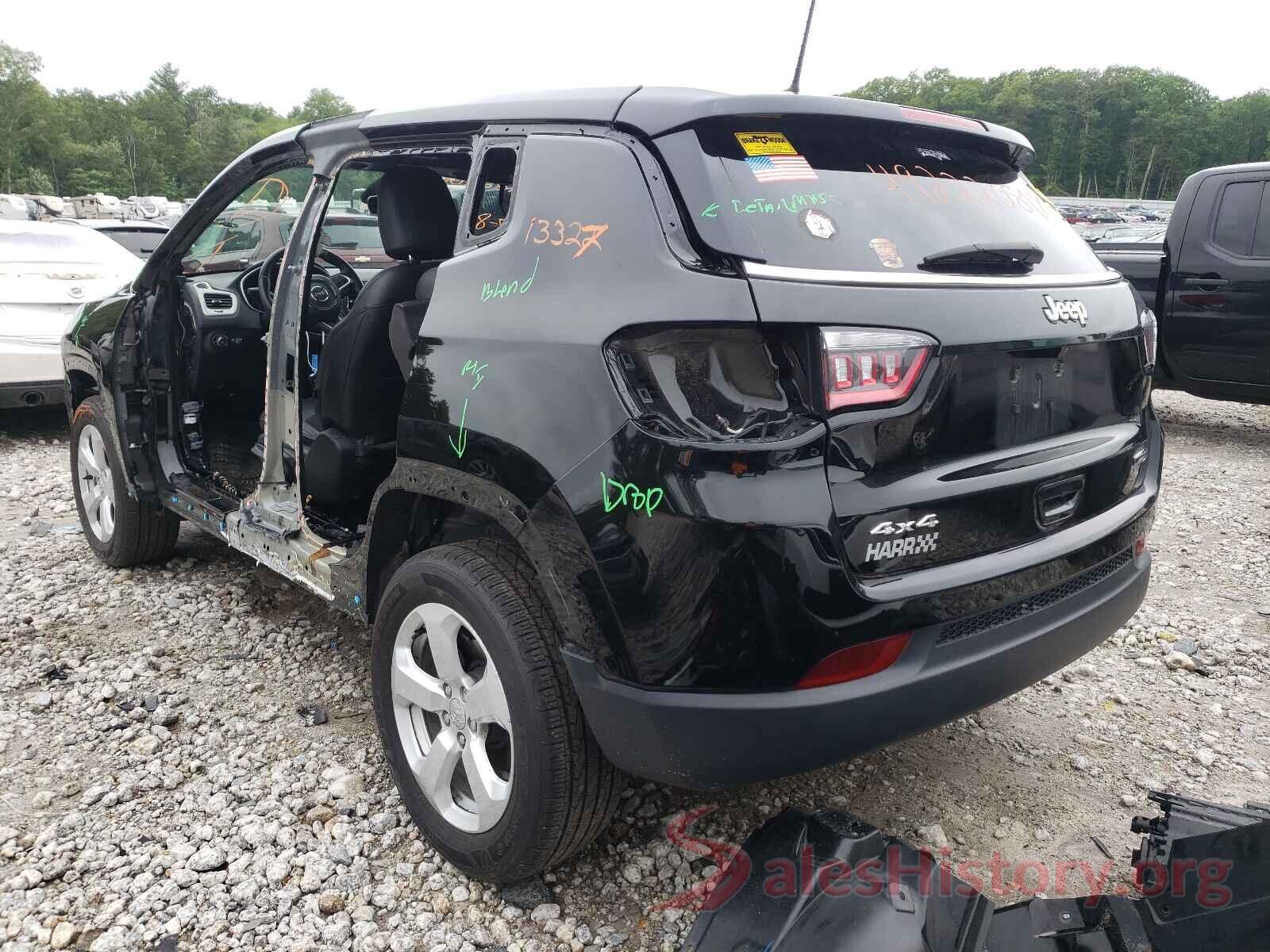 3C4NJDBB6LT219478 2020 JEEP COMPASS