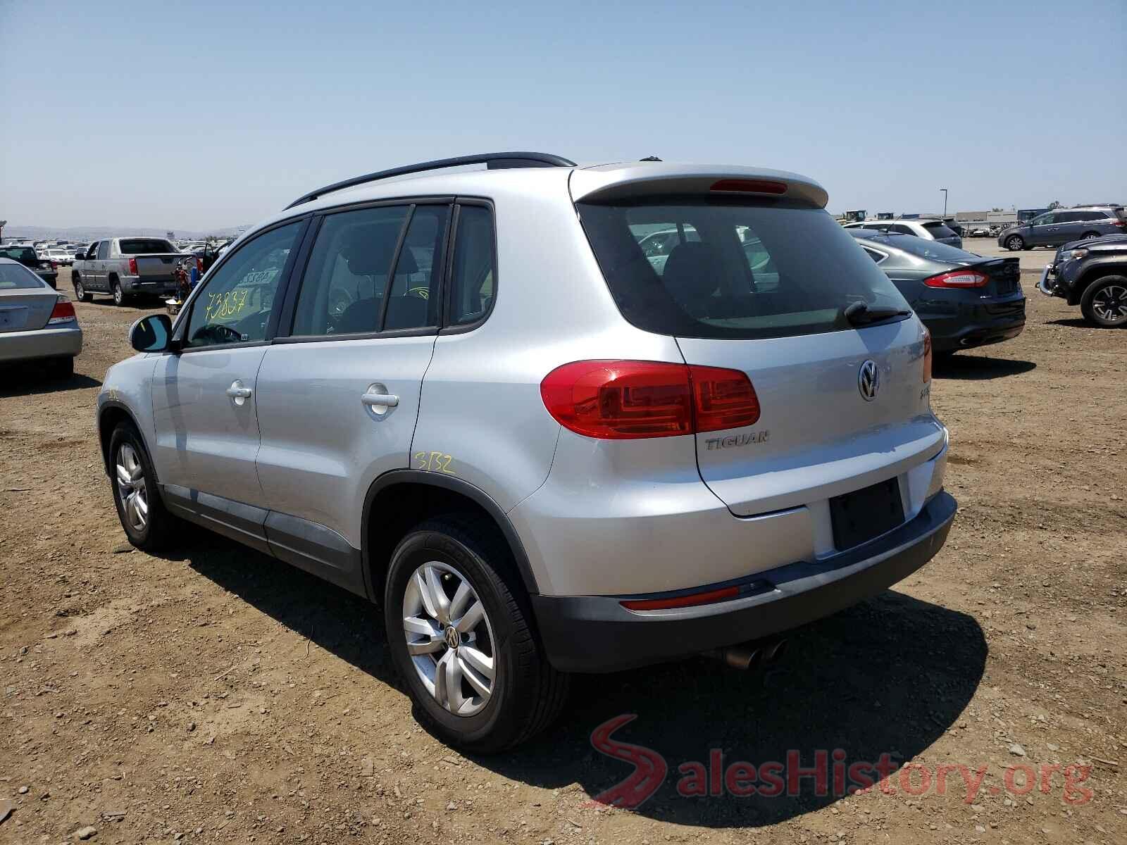 WVGAV7AX8GK000266 2016 VOLKSWAGEN TIGUAN