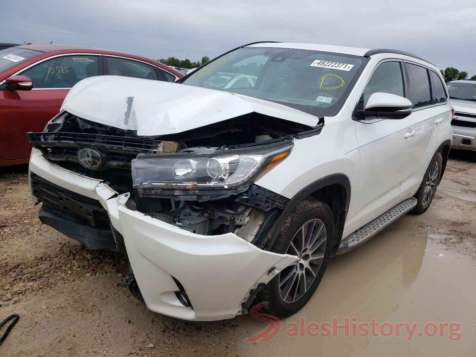 5TDKZRFH8HS187965 2017 TOYOTA HIGHLANDER