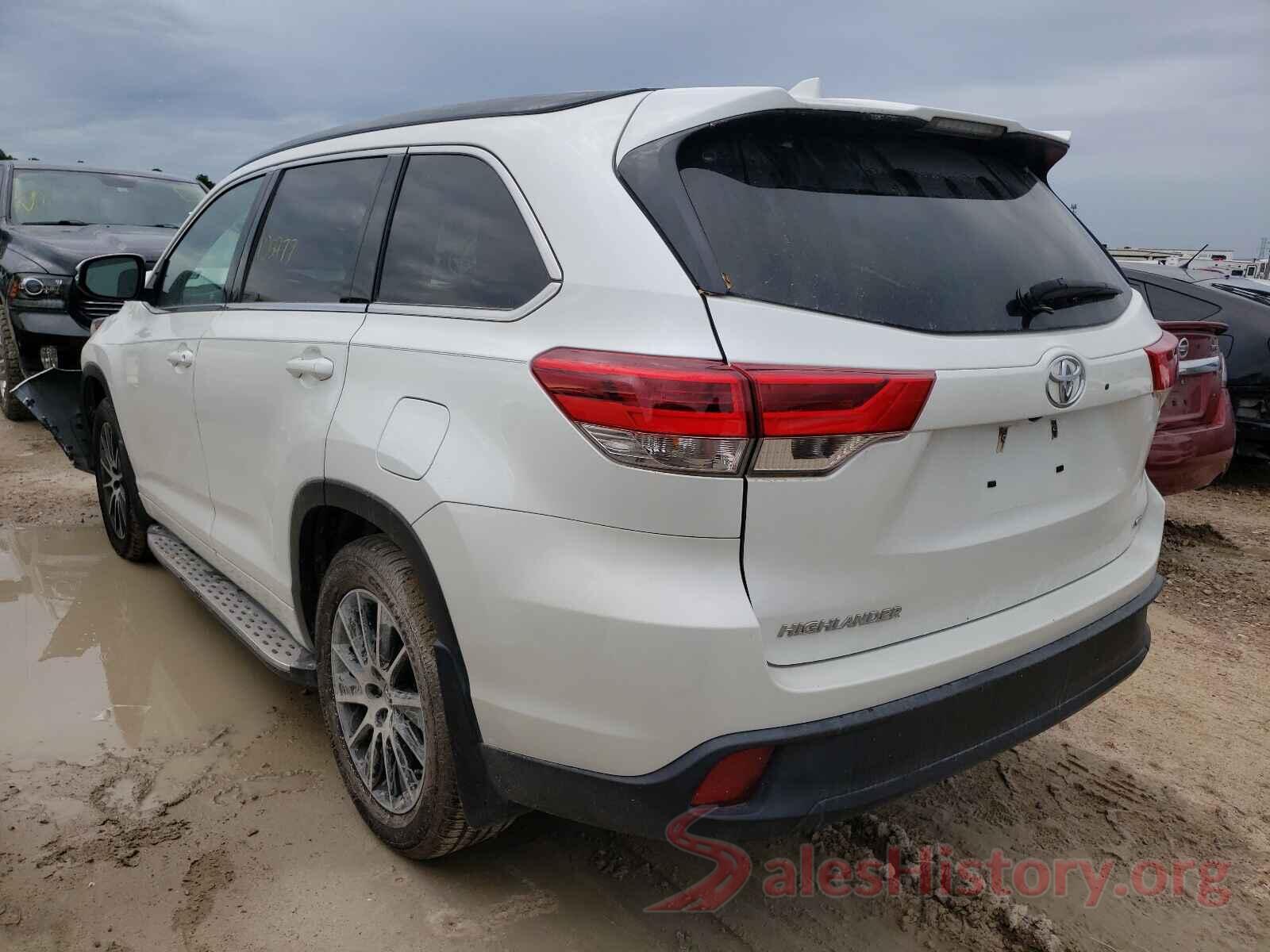 5TDKZRFH8HS187965 2017 TOYOTA HIGHLANDER