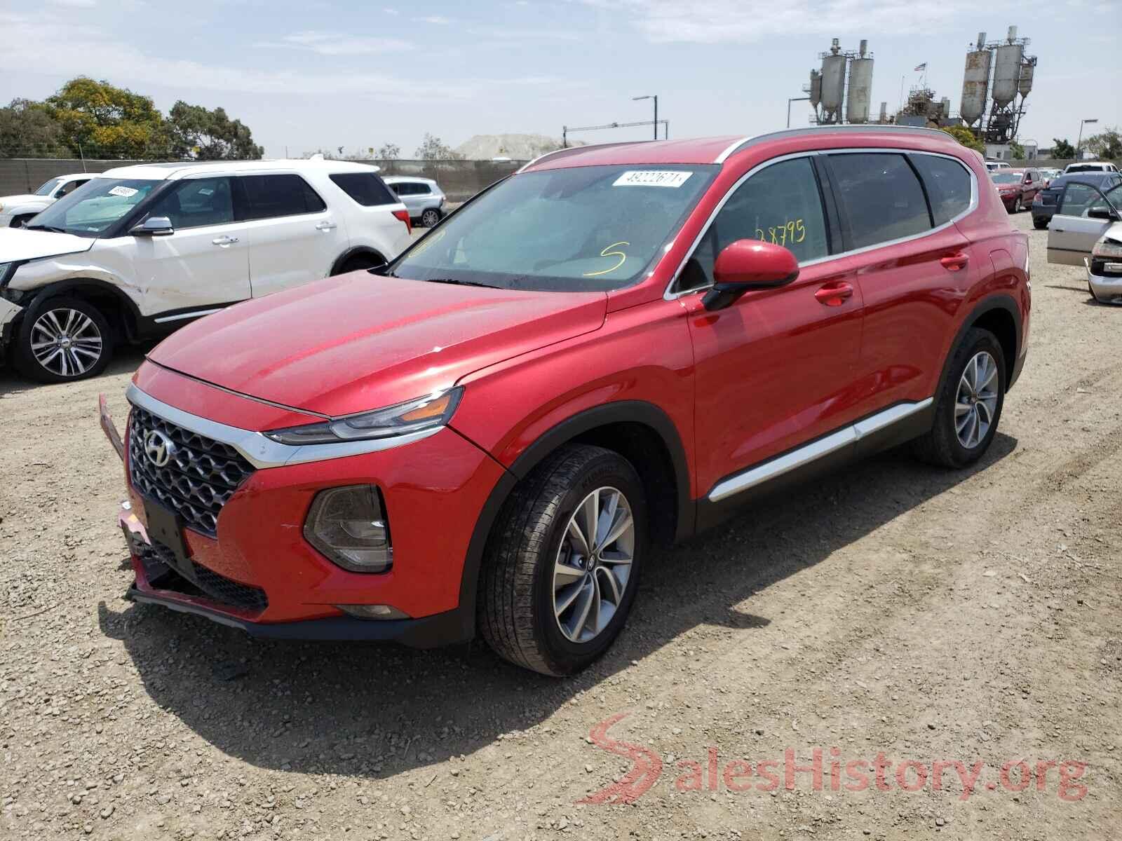 5NMS3CAD6LH211212 2020 HYUNDAI SANTA FE