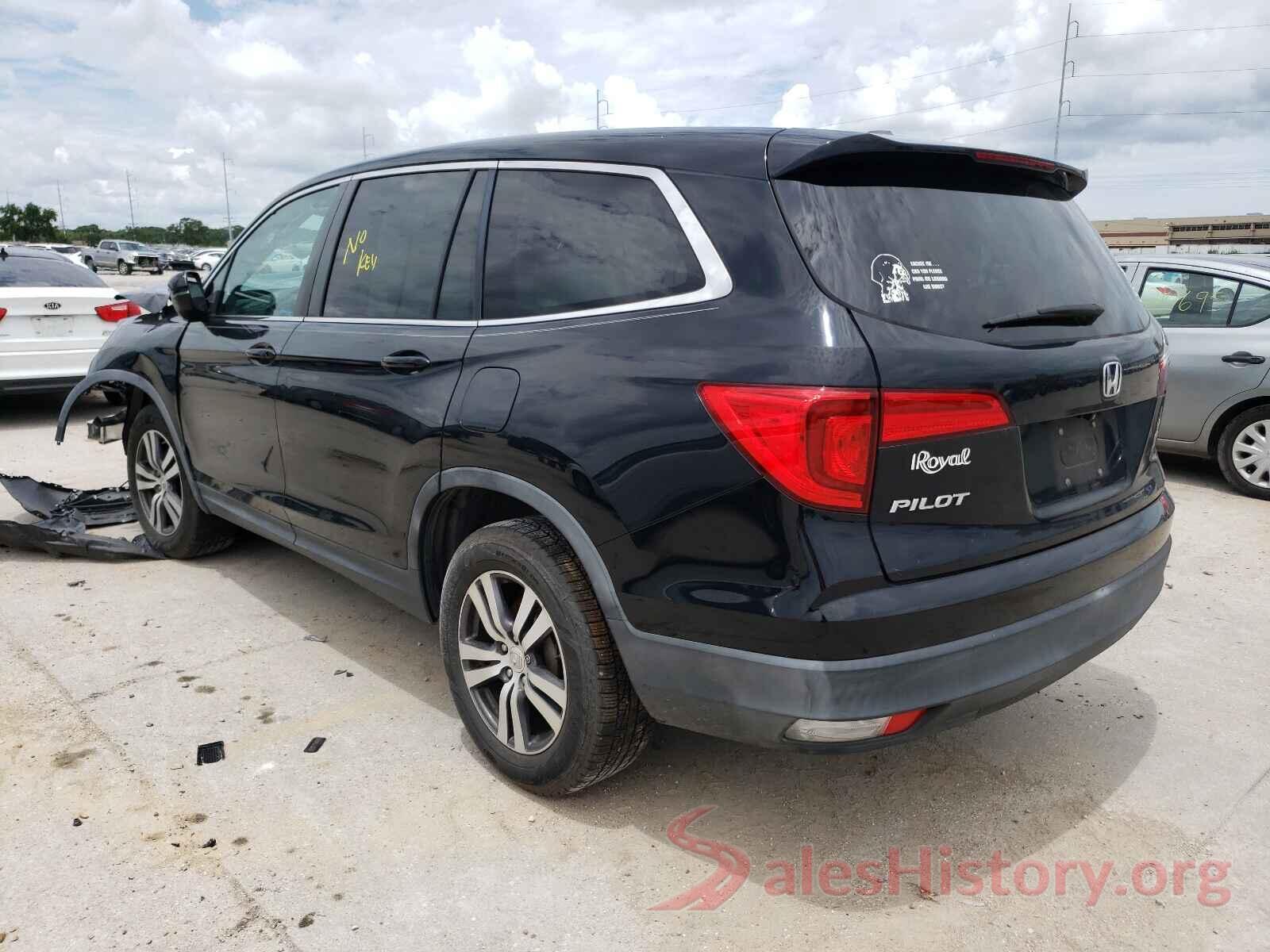 5FNYF5H68GB015848 2016 HONDA PILOT