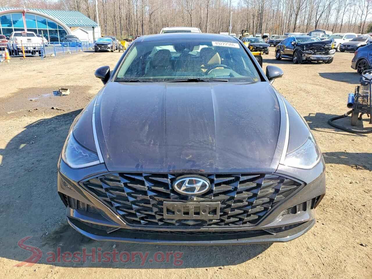 2023 HYUNDAI SONATA VIN KMHL34J28PA330786, rear view