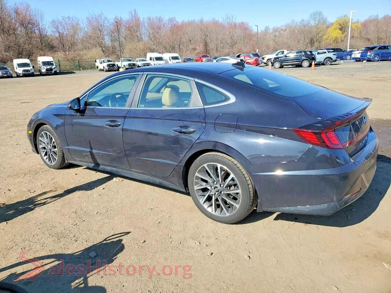 2023 HYUNDAI SONATA VIN KMHL34J28PA330786, front view