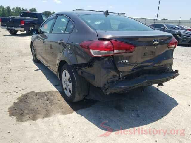 3KPFK4A73HE144099 2017 KIA FORTE