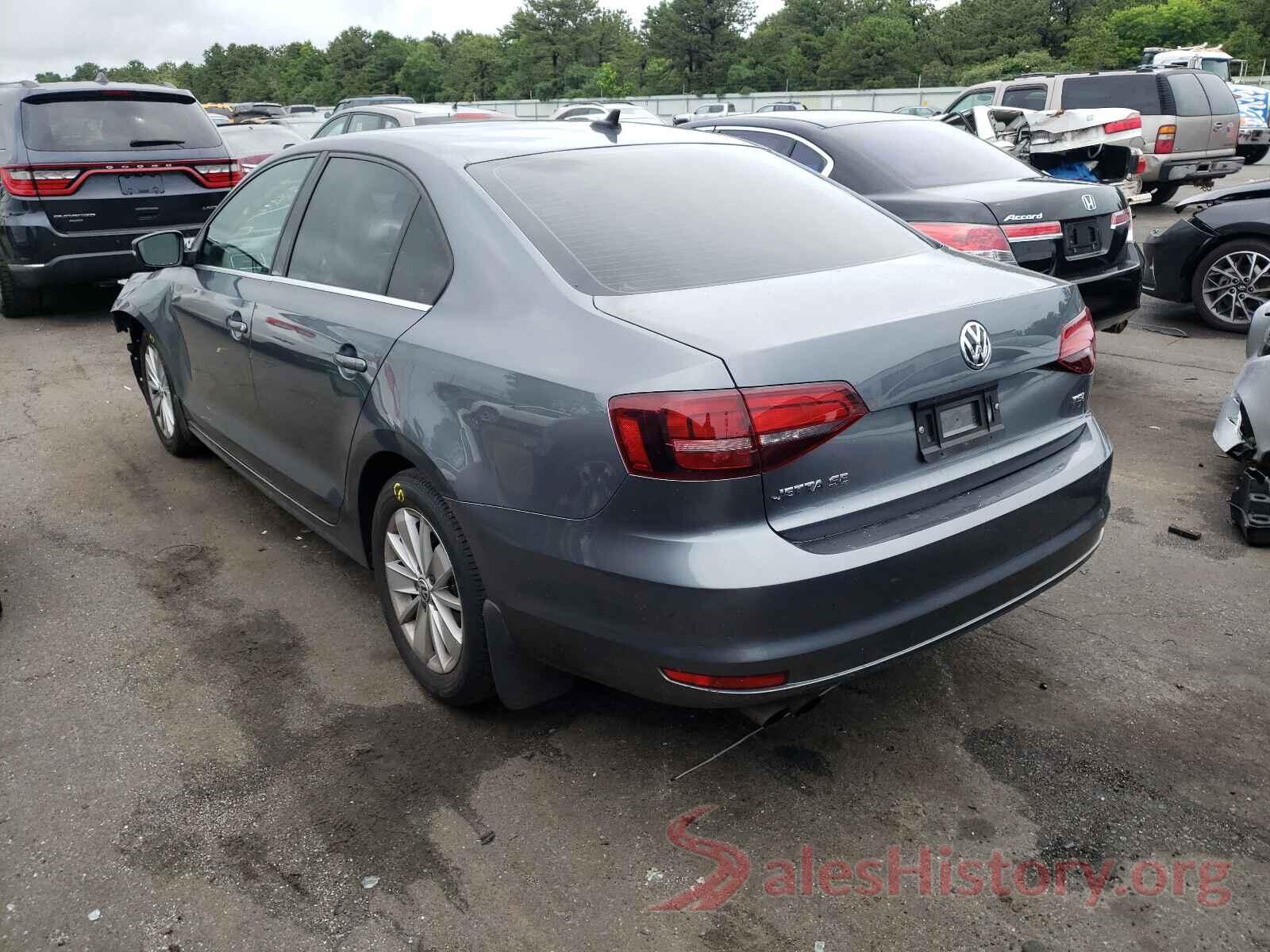 3VWD67AJ5GM259572 2016 VOLKSWAGEN JETTA