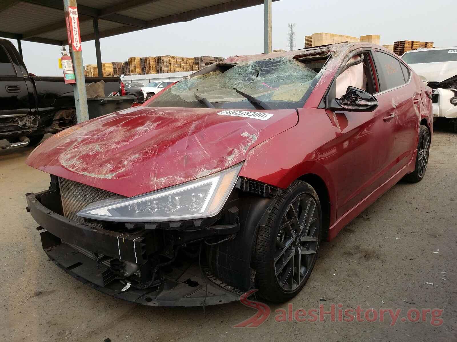 KMHD04LB1KU820990 2019 HYUNDAI ELANTRA