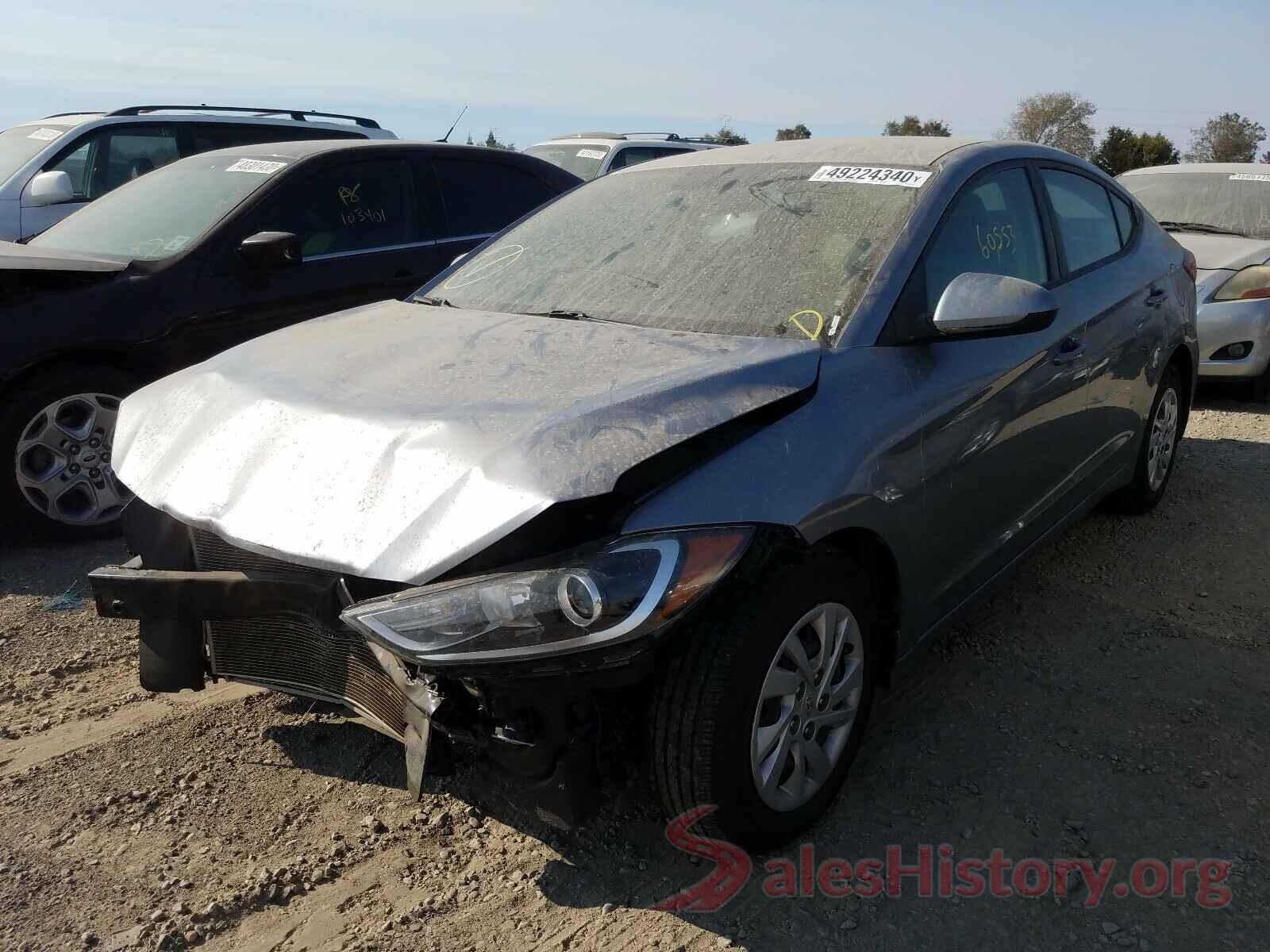 5NPD74LF4HH153144 2017 HYUNDAI ELANTRA