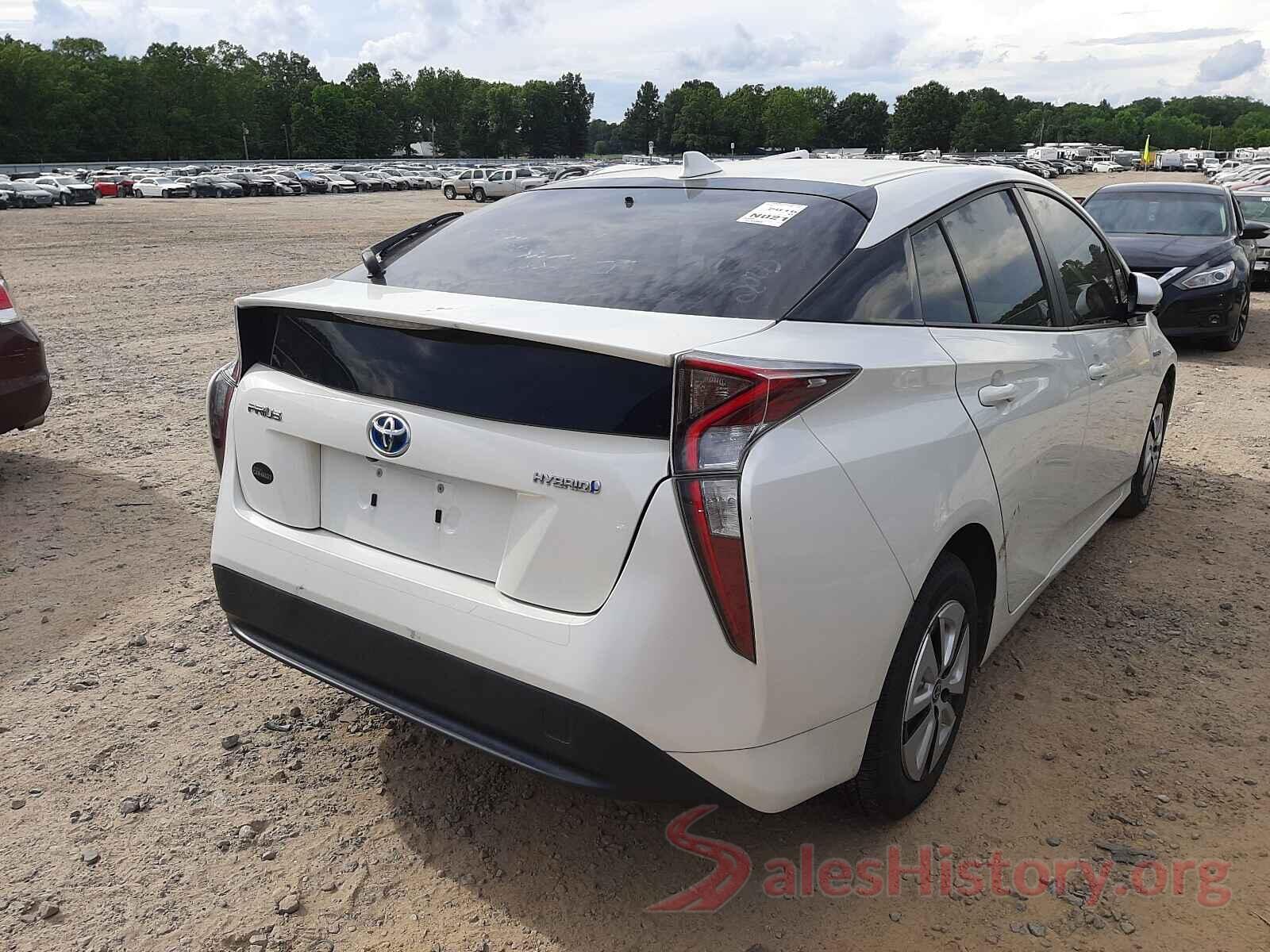 JTDKARFU7G3005497 2016 TOYOTA PRIUS