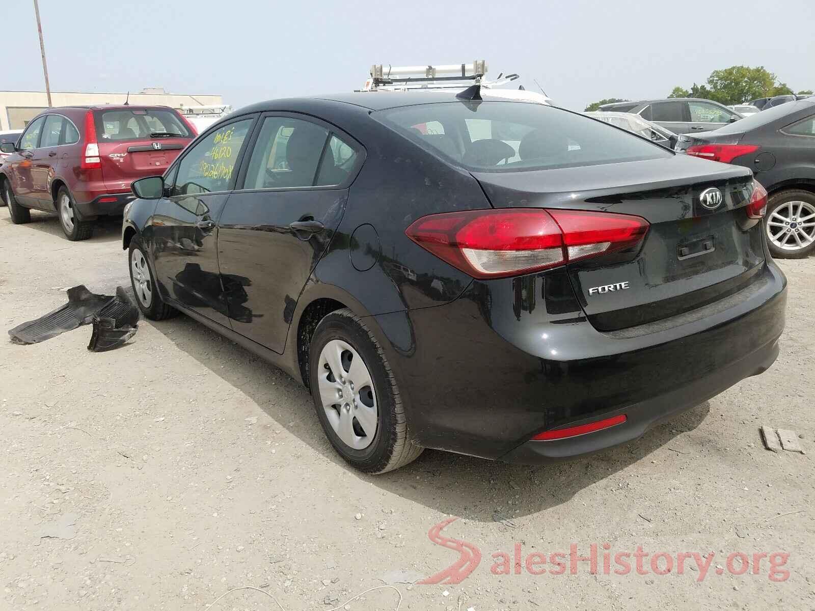 3KPFK4A78HE136953 2017 KIA FORTE