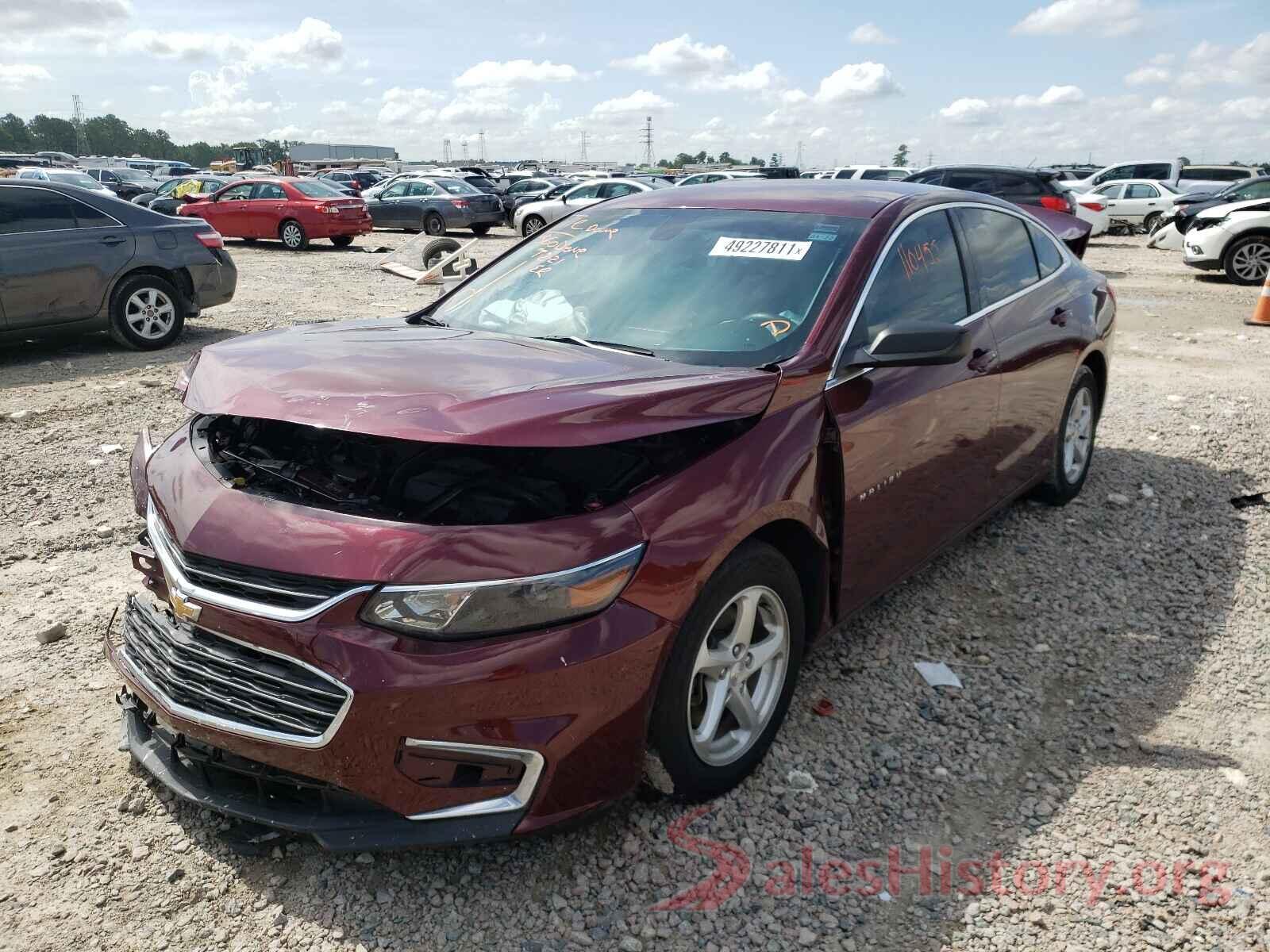 1G1ZB5ST7GF260207 2016 CHEVROLET MALIBU