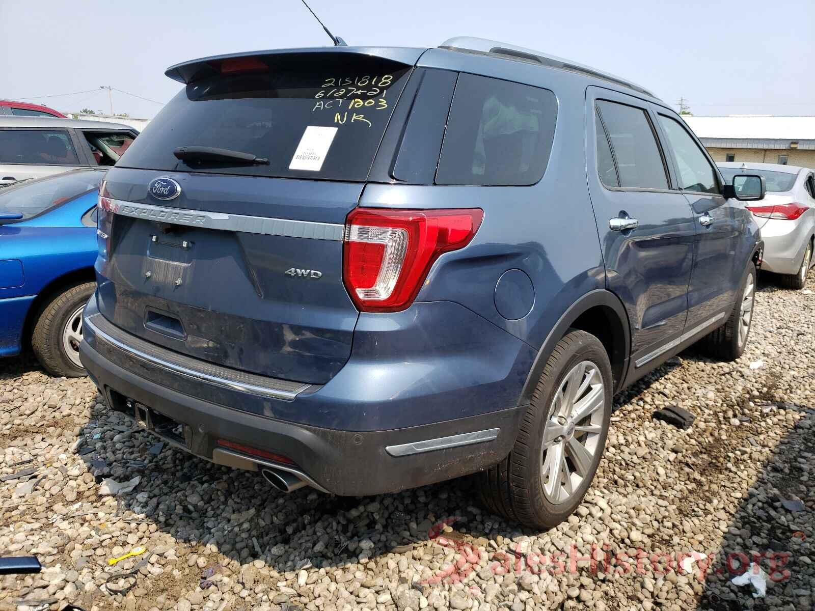 1FM5K8F80KGA37857 2019 FORD EXPLORER