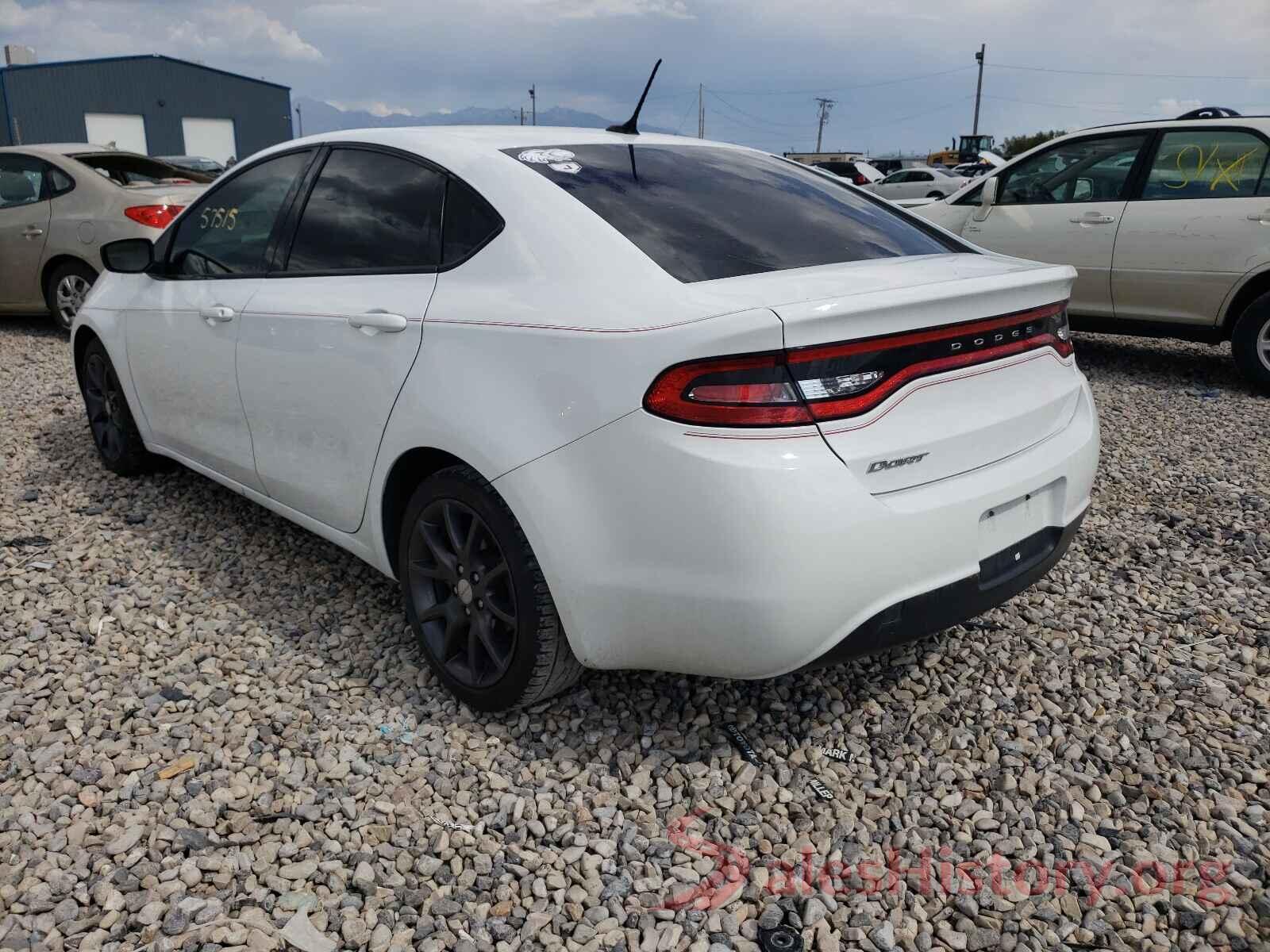 1C3CDFAA7GD530033 2016 DODGE DART