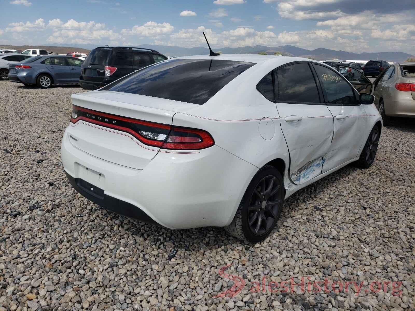 1C3CDFAA7GD530033 2016 DODGE DART