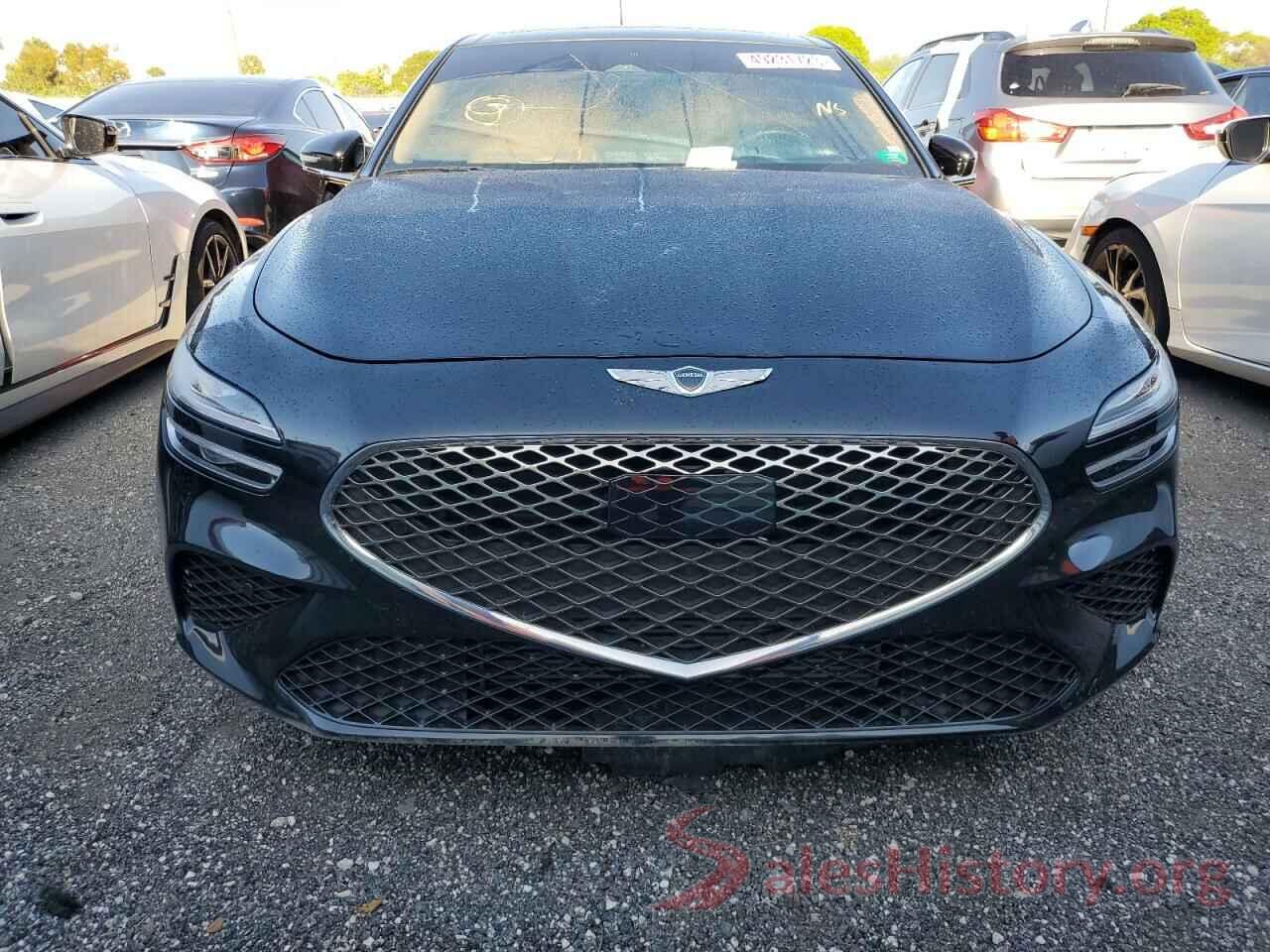 KMTG34TA7NU092632 2022 GENESIS G70 BASE