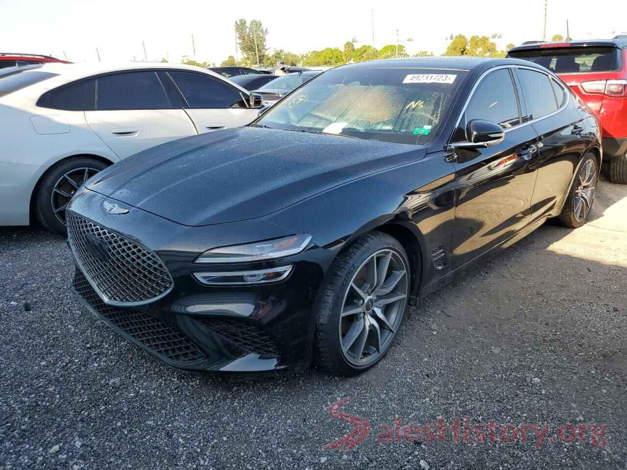 KMTG34TA7NU092632 2022 GENESIS G70 BASE