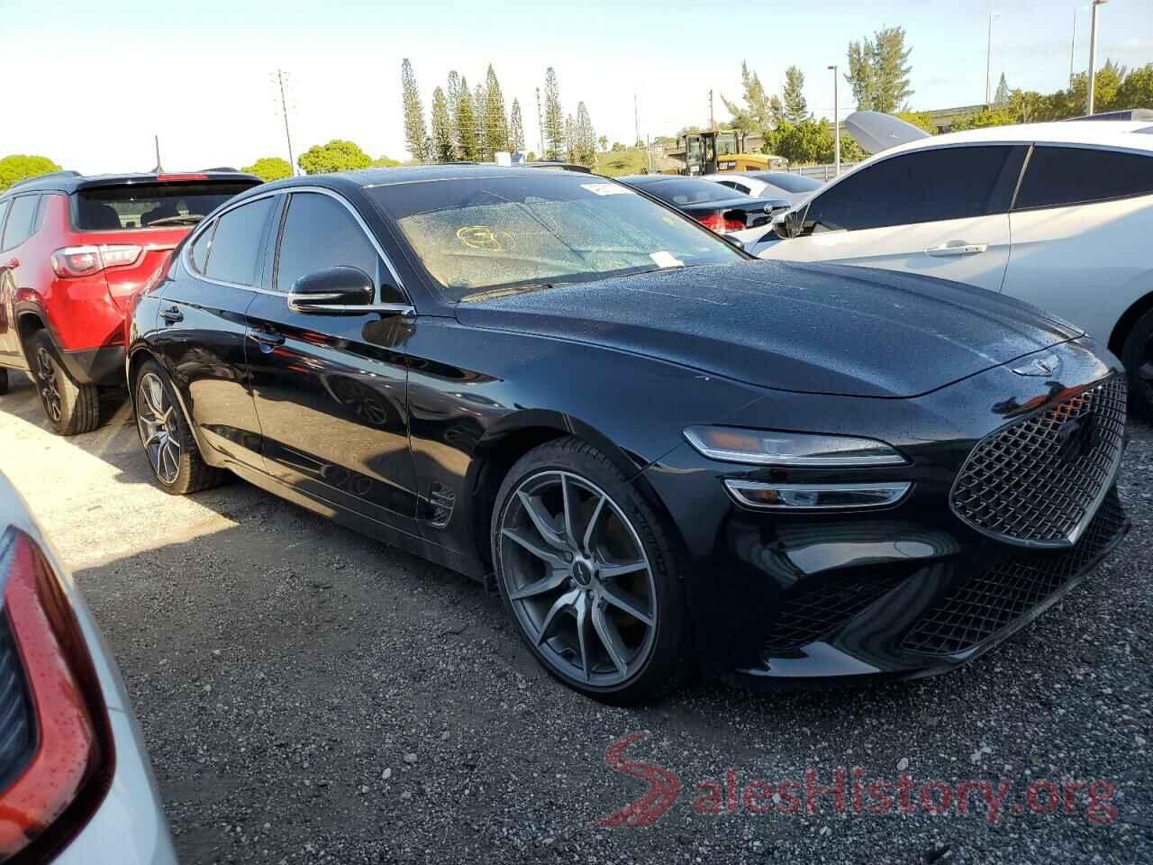 KMTG34TA7NU092632 2022 GENESIS G70 BASE