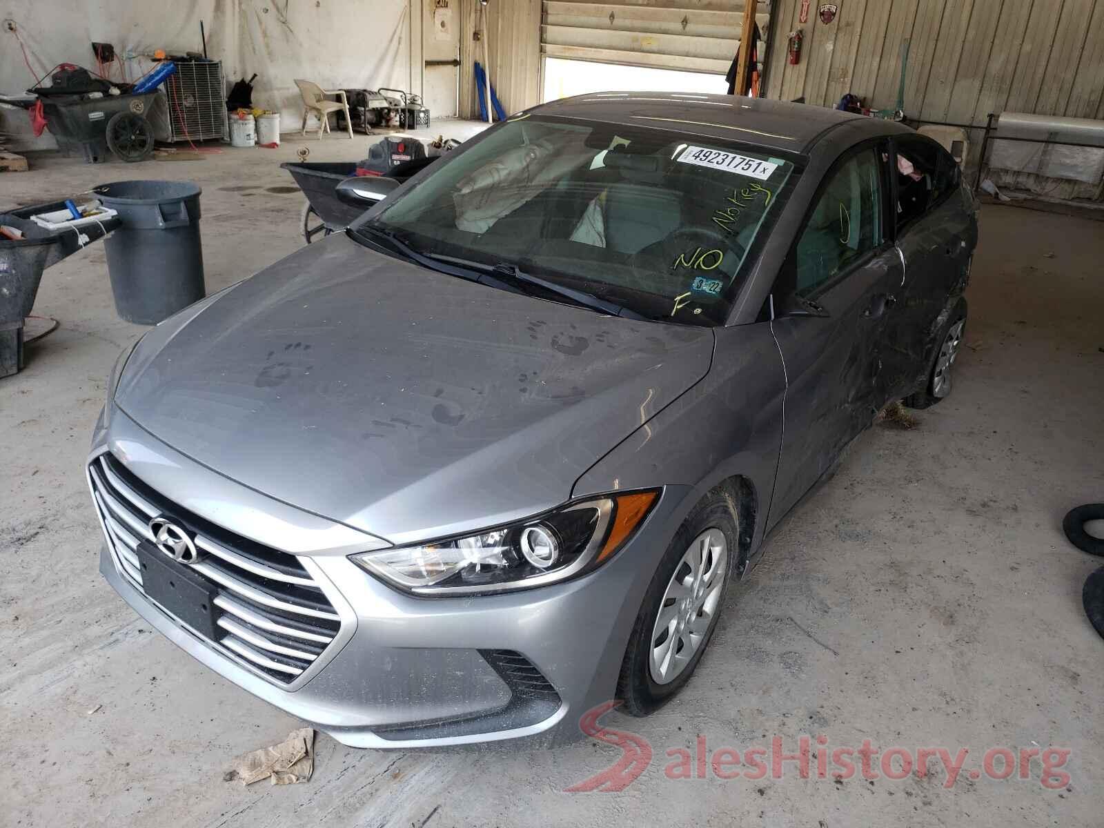 5NPD74LF7HH067410 2017 HYUNDAI ELANTRA