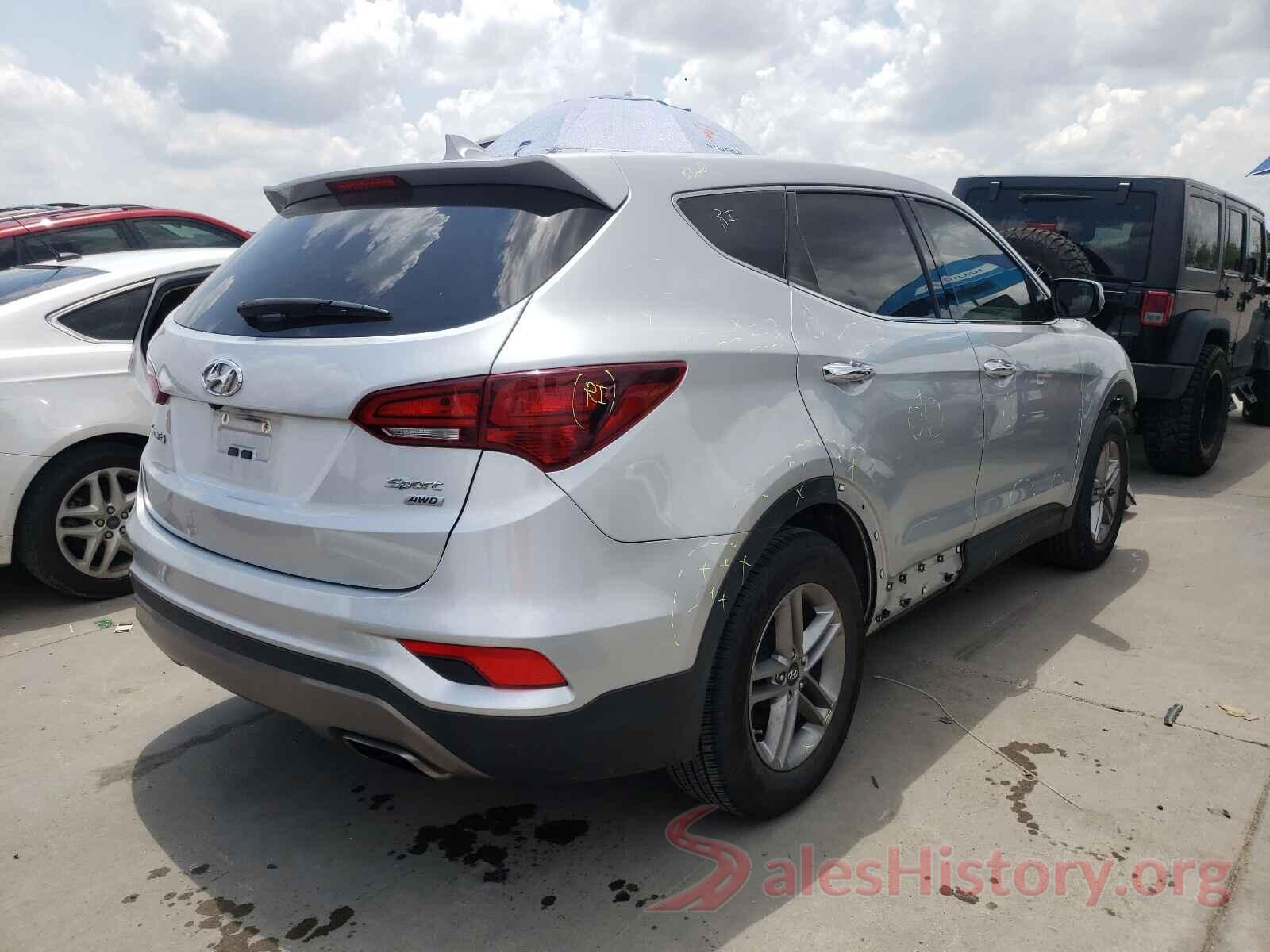 5XYZTDLBXHG458914 2017 HYUNDAI SANTA FE