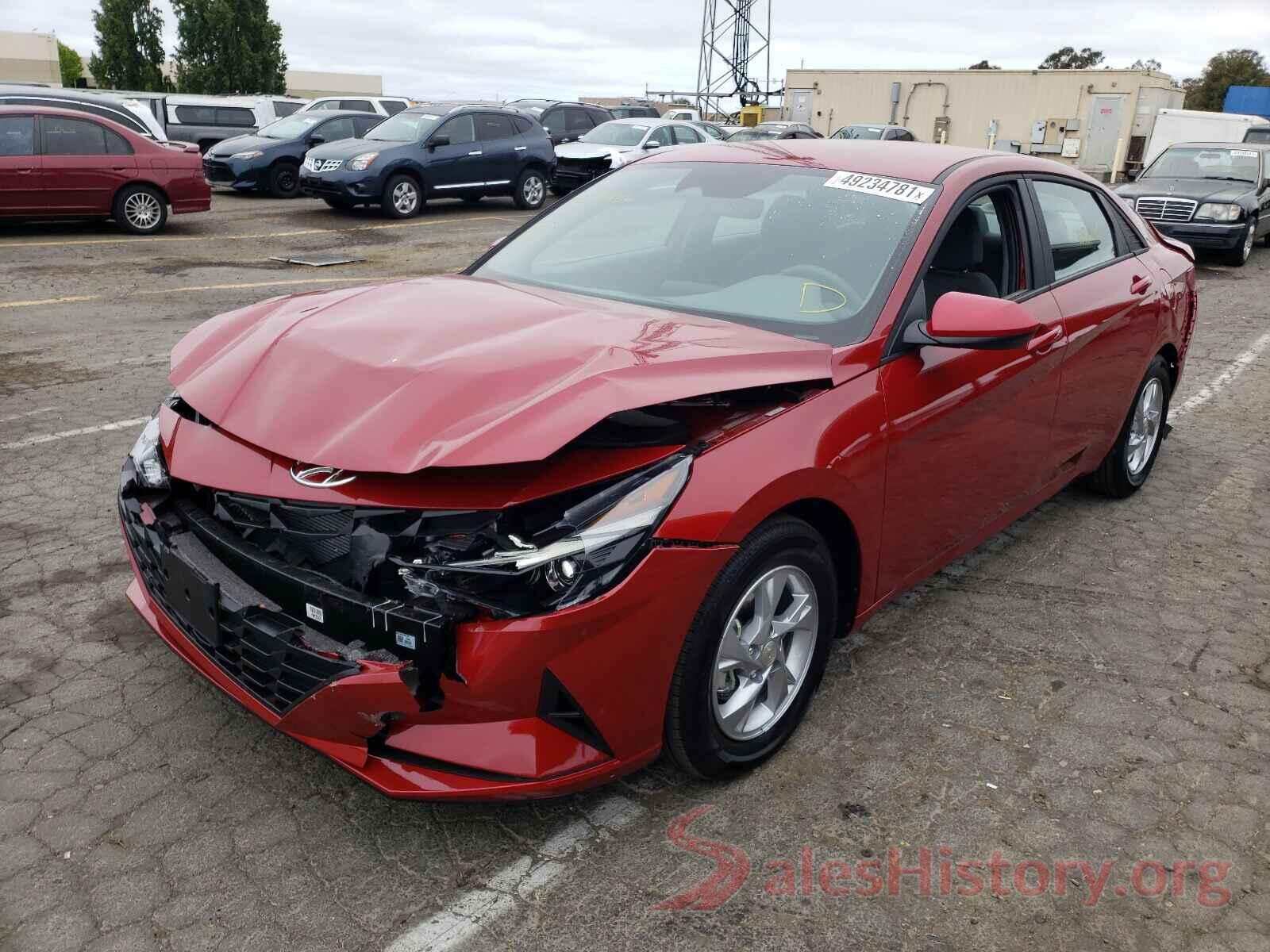 KMHLL4AG0MU195017 2021 HYUNDAI ELANTRA