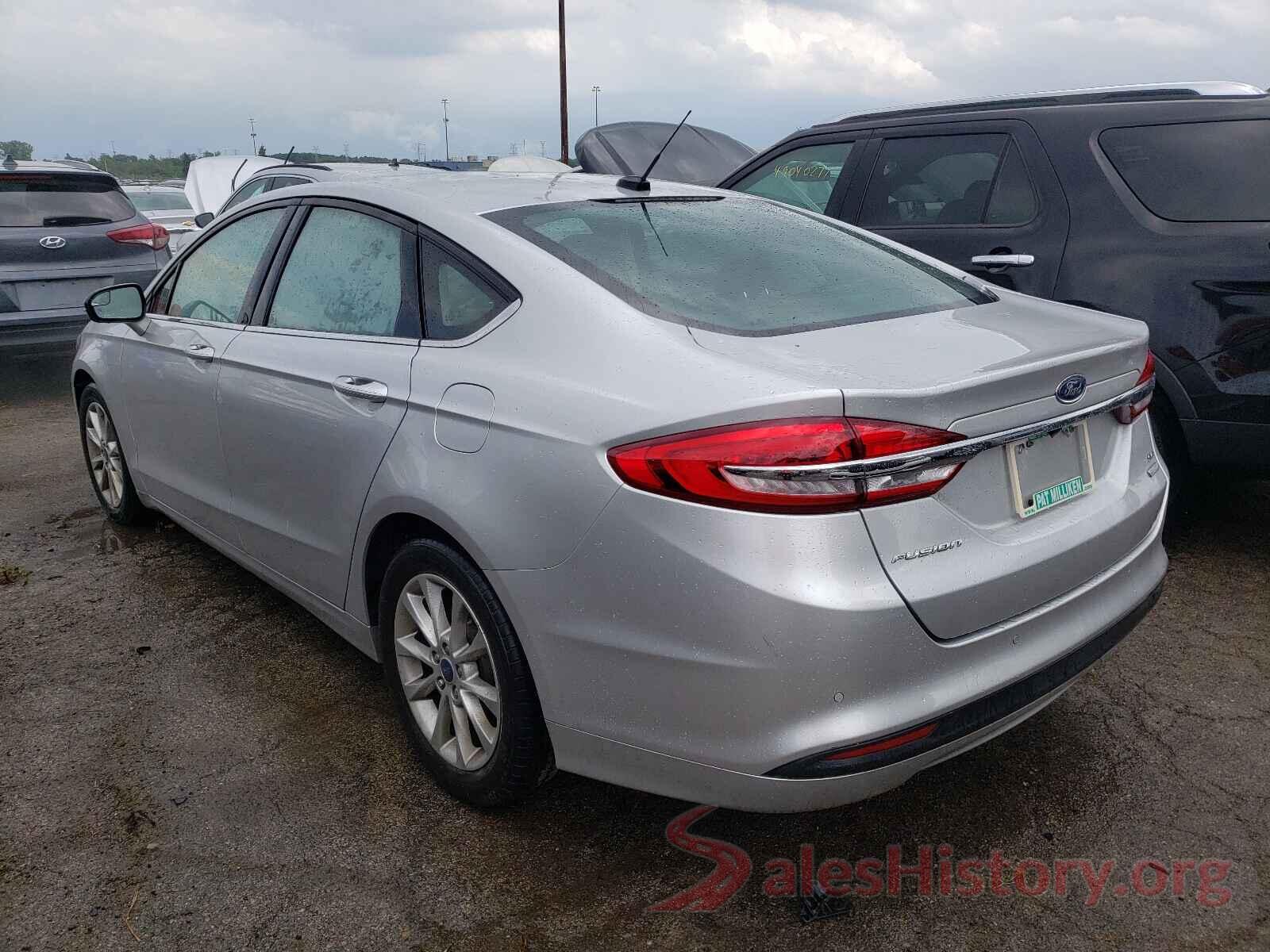 3FA6P0HD6HR140505 2017 FORD FUSION