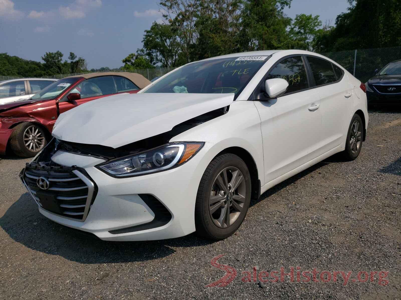 5NPD84LFXJH285182 2018 HYUNDAI ELANTRA