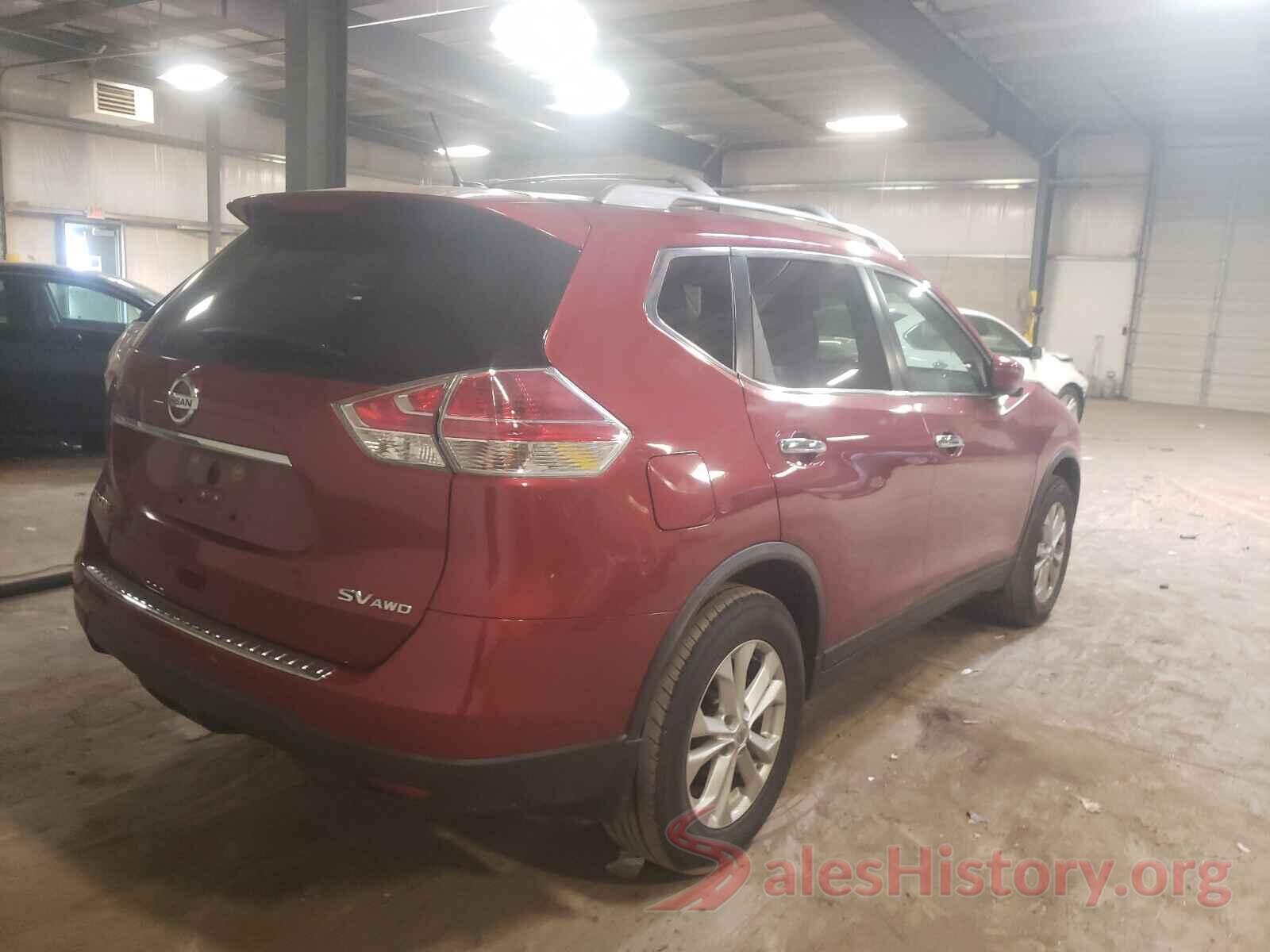 KNMAT2MV3GP671161 2016 NISSAN ROGUE