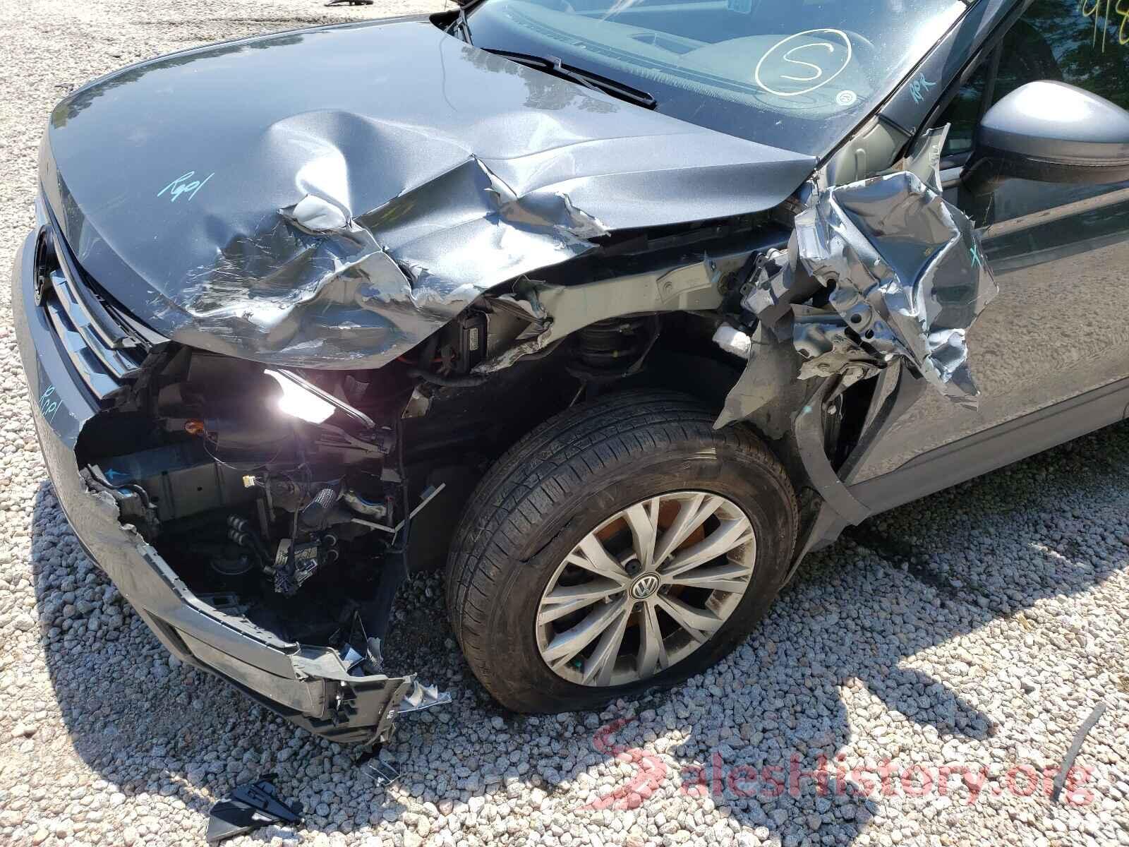 3VV1B7AX2JM019314 2018 VOLKSWAGEN TIGUAN